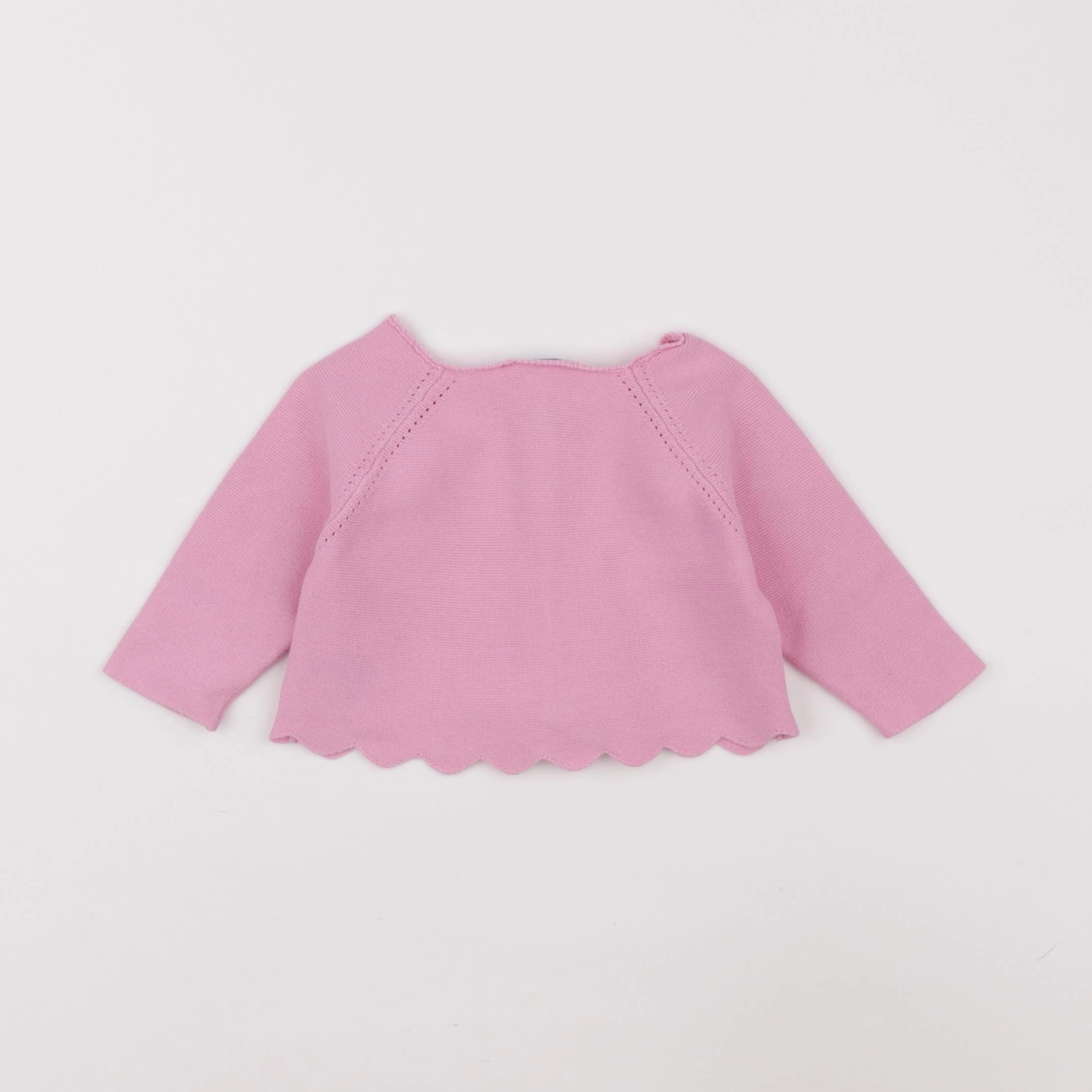 Jacadi - gilet rose - 6 mois