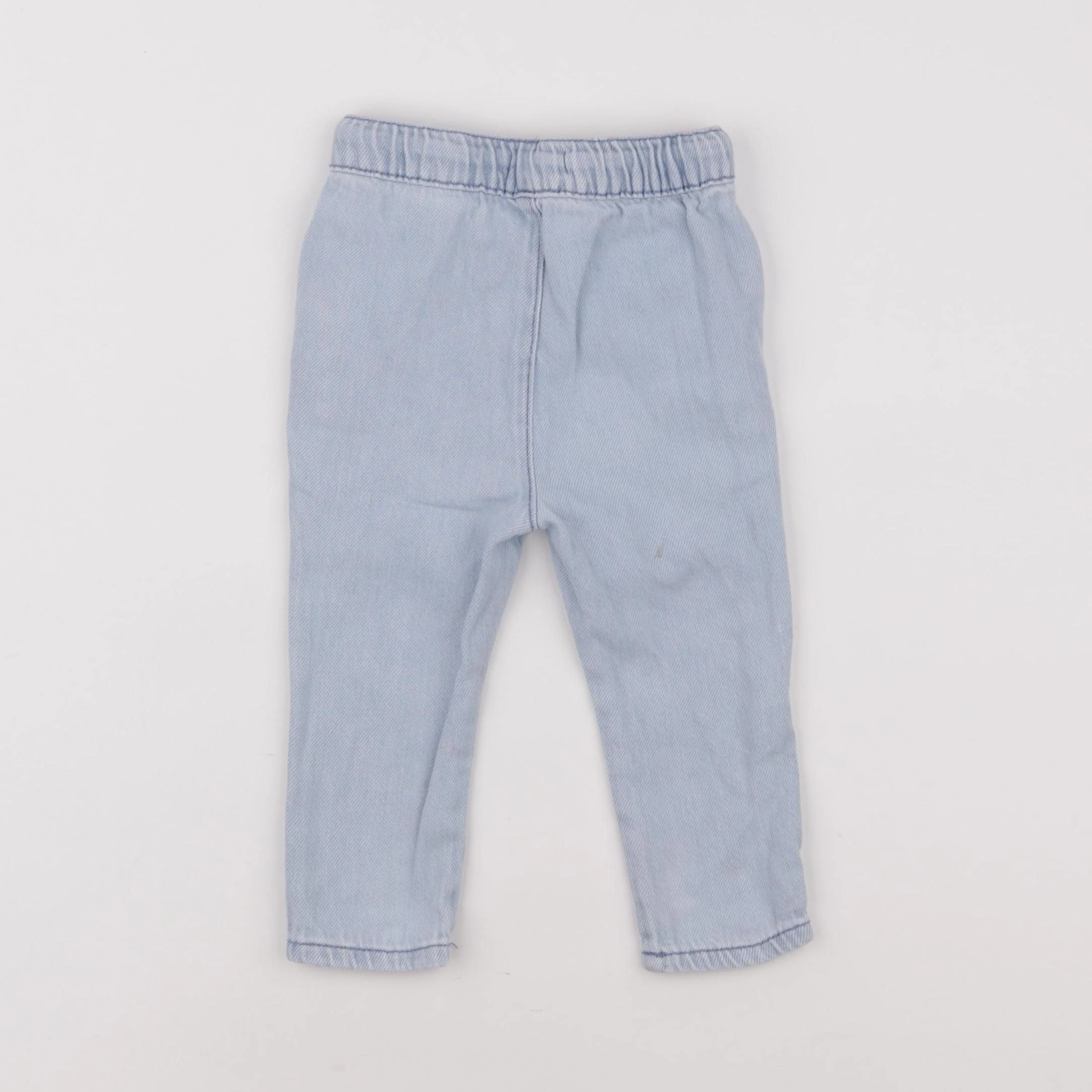 Vertbaudet - pantalon bleu - 9 mois