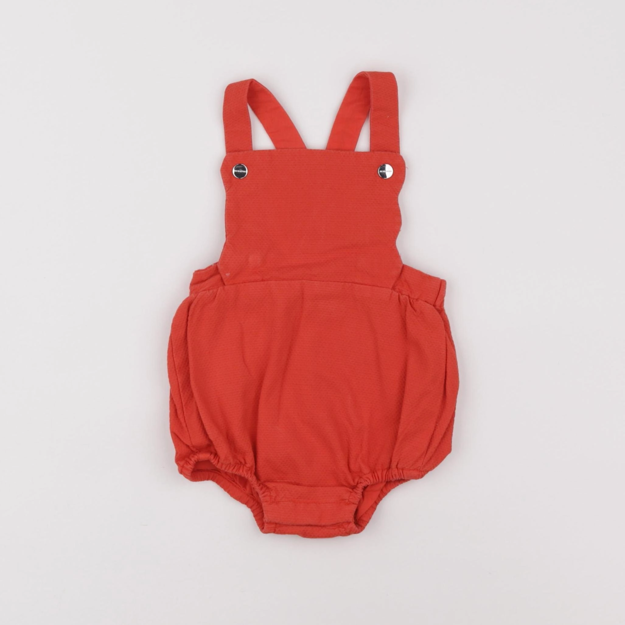 Jacadi - salopette rouge - 6 mois