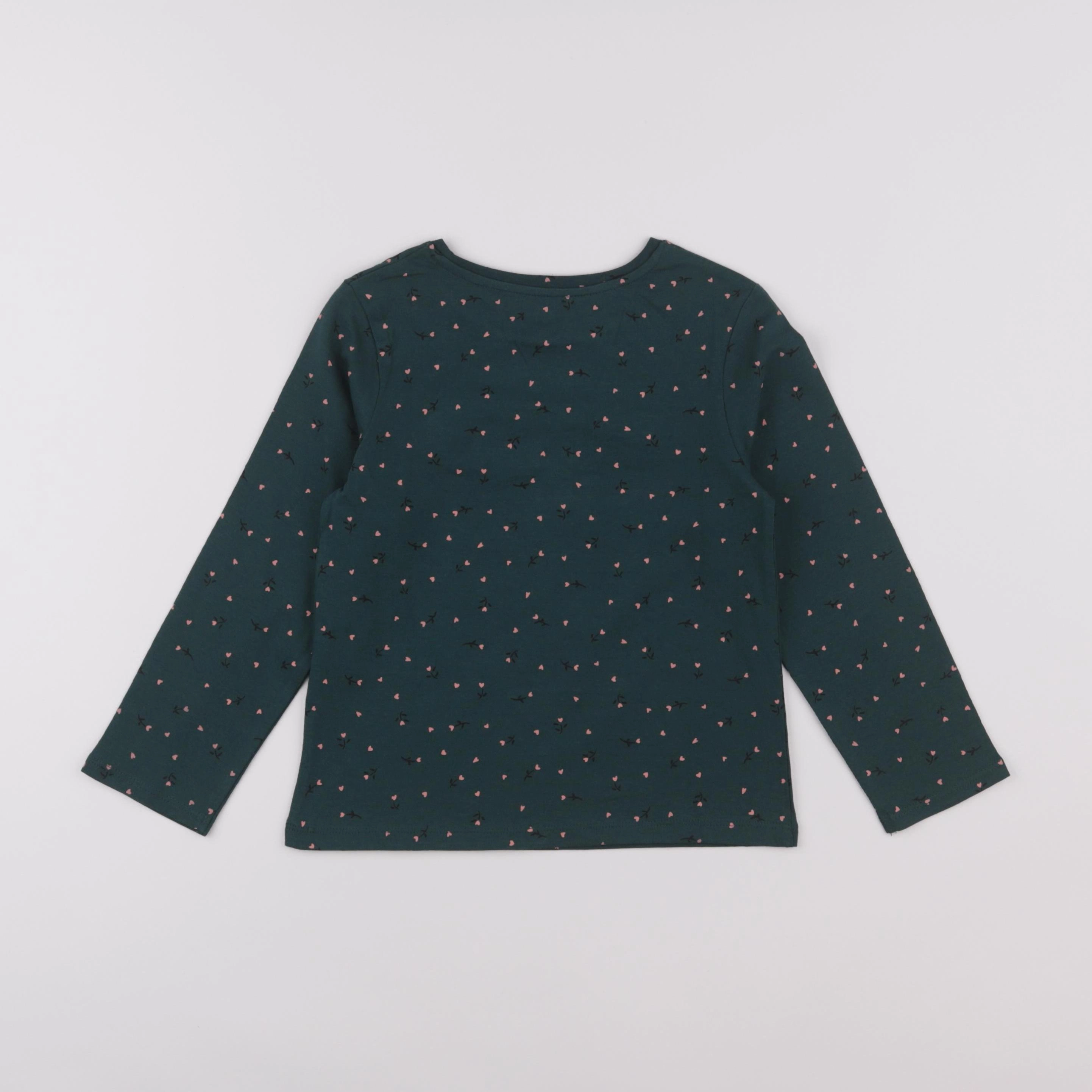 Vertbaudet - tee-shirt vert - 6 ans