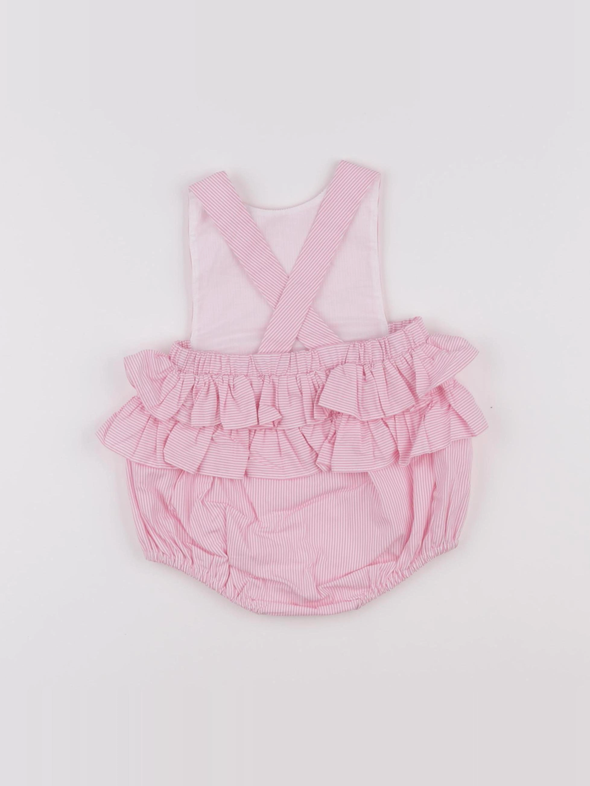 Jacadi - combinaison rose - 6 mois