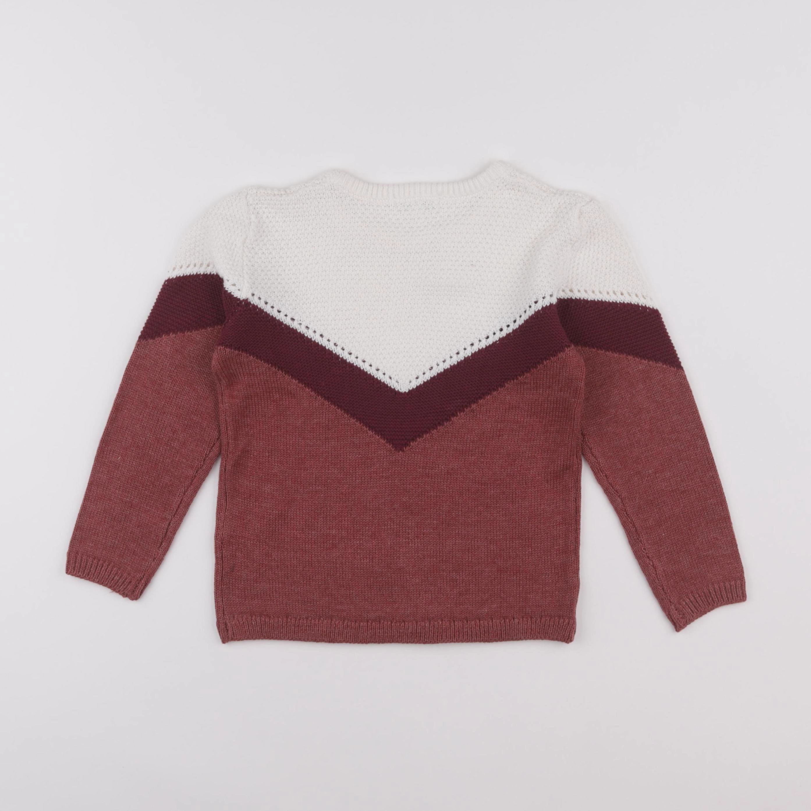 Vertbaudet - pull rose - 5 ans