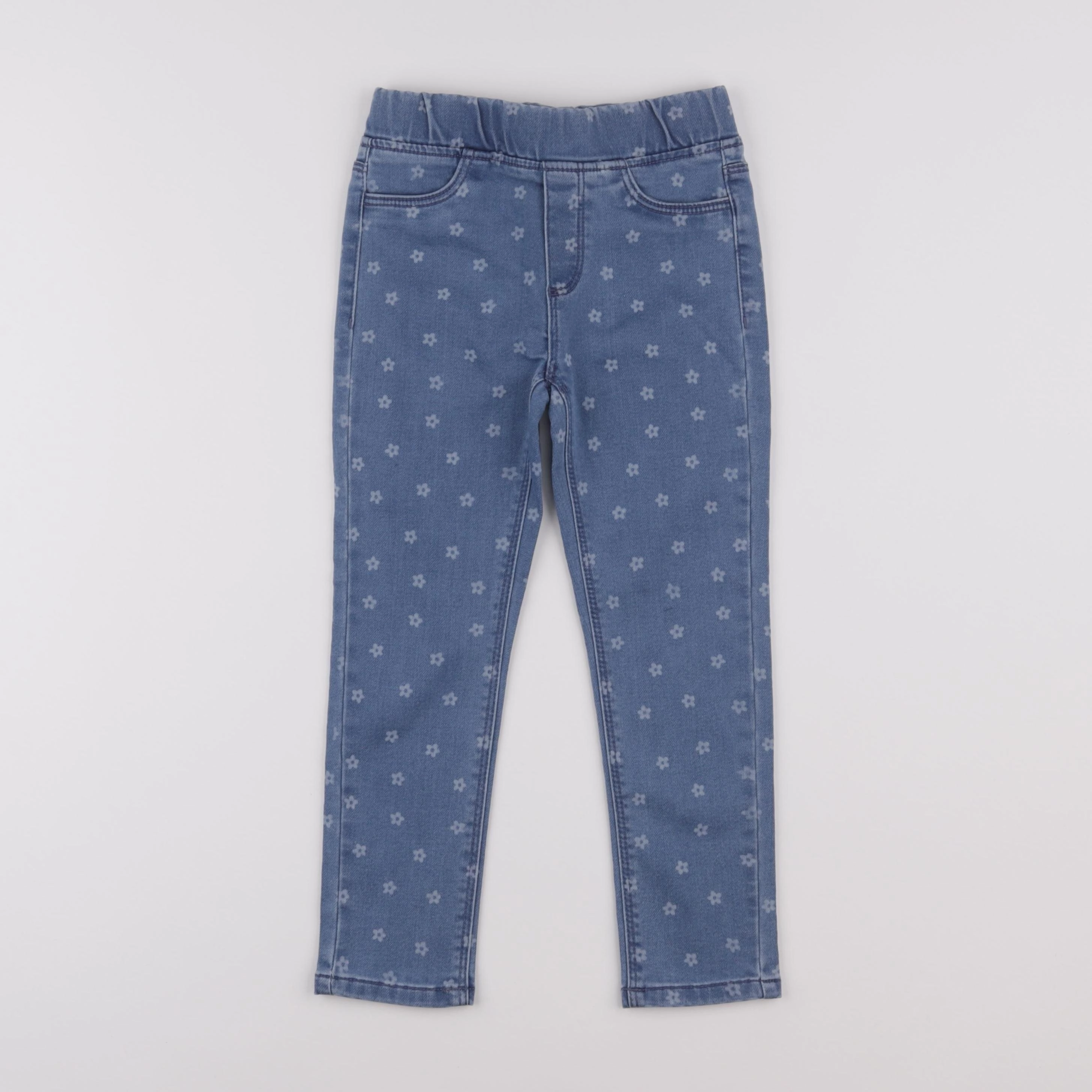 Vertbaudet - jegging bleu - 5 ans