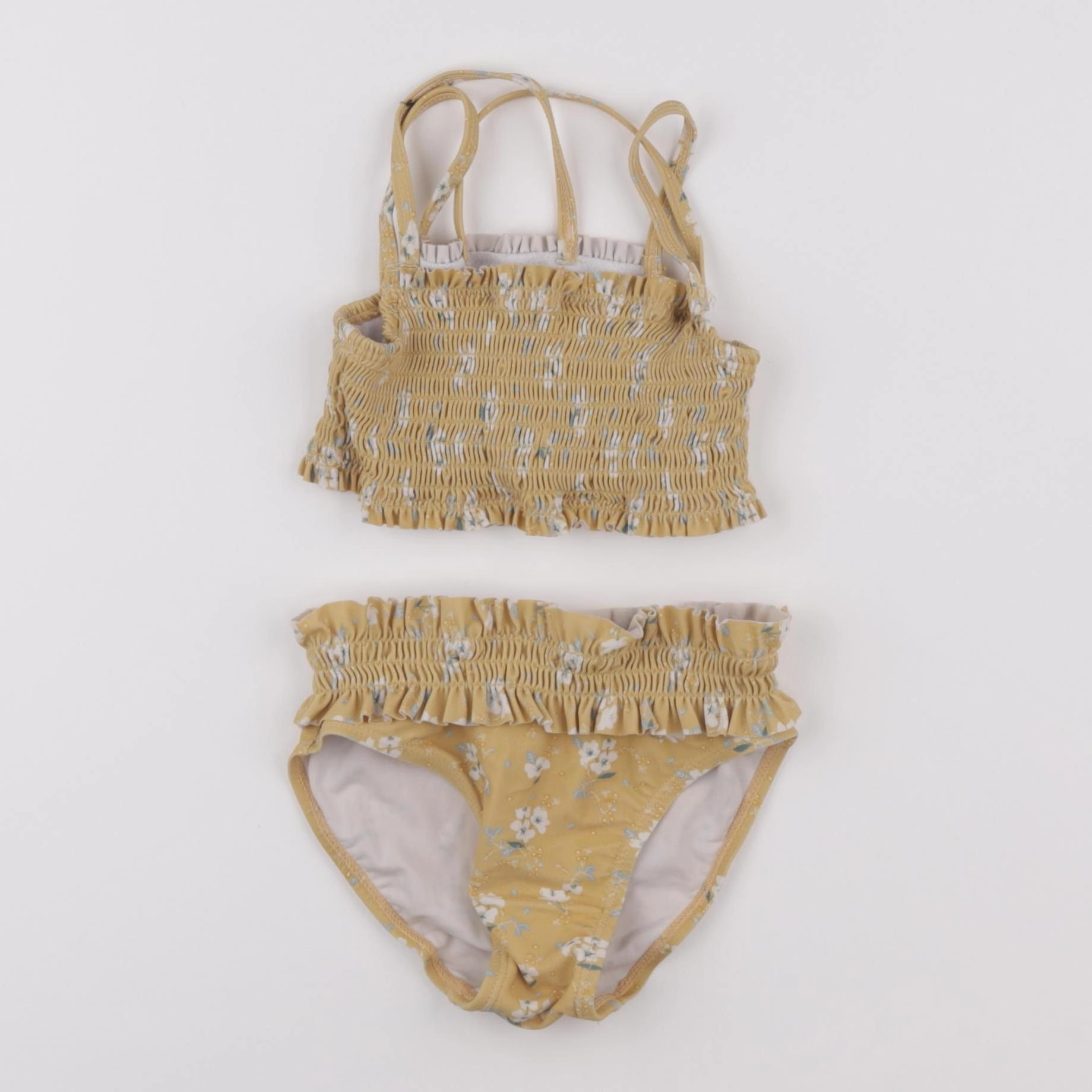 Vertbaudet - maillot de bain marron - 4 ans