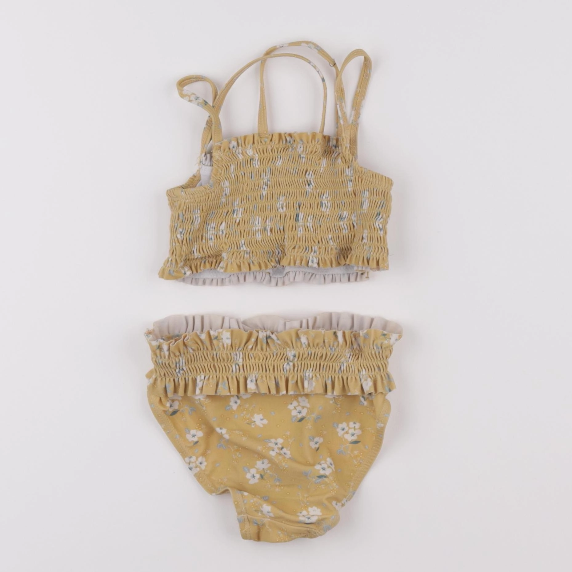 Vertbaudet - maillot de bain marron - 4 ans