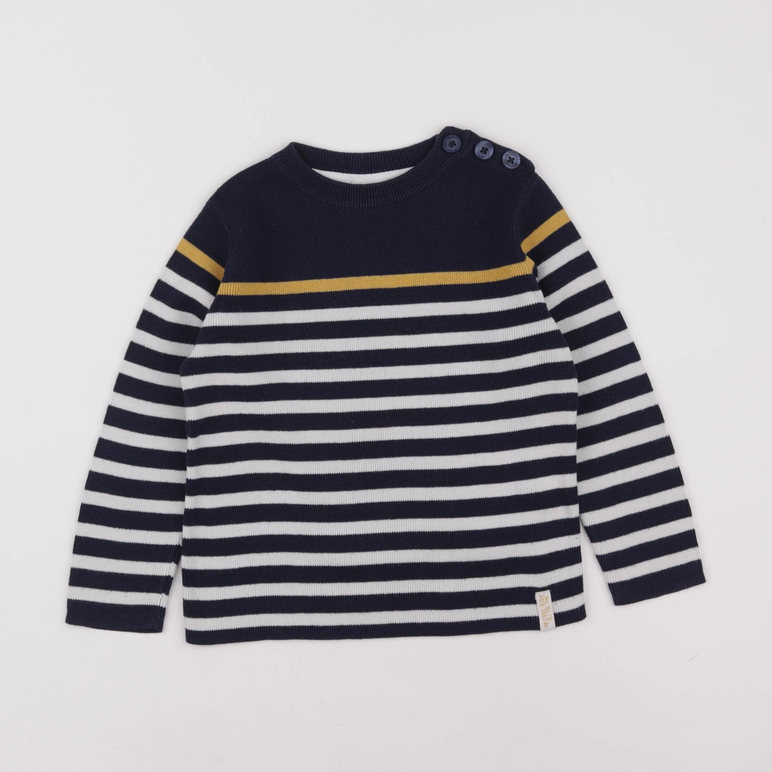 Vertbaudet - pull multicolore - 4 ans