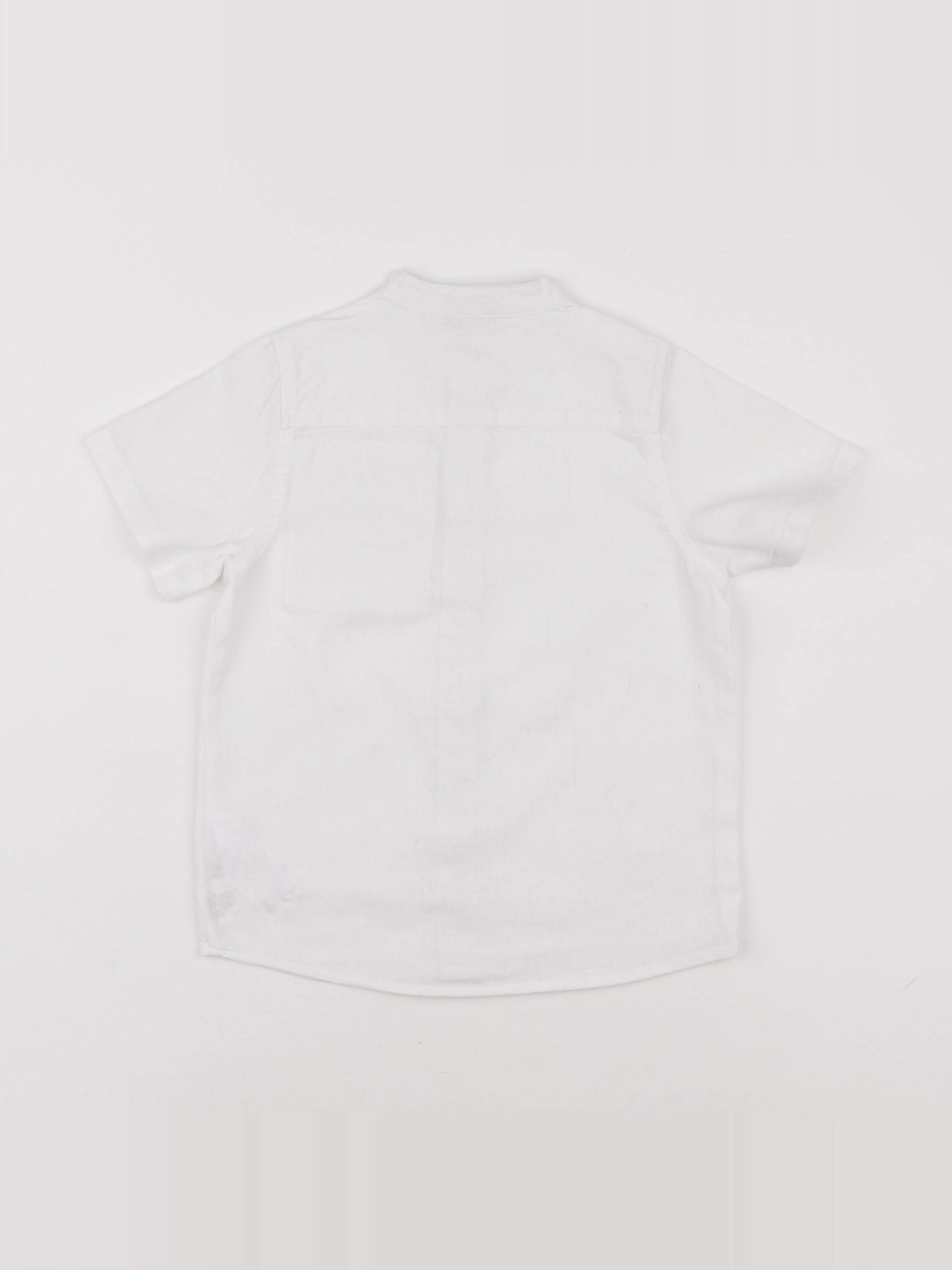 Vertbaudet - chemise blanc - 4 ans