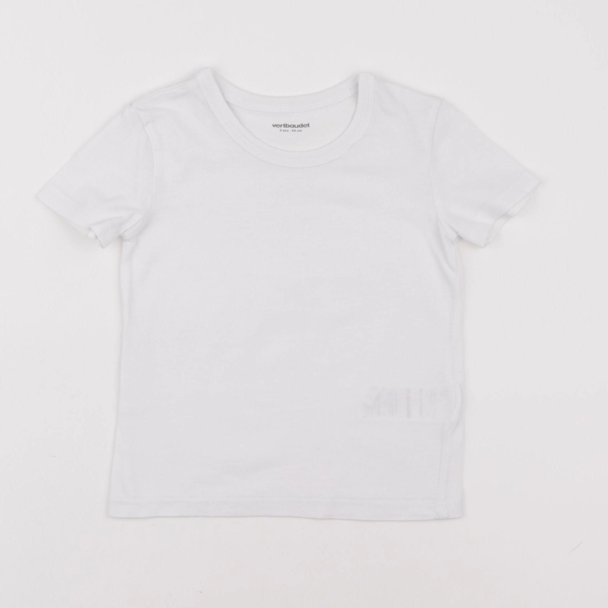 Vertbaudet - maillot de corps blanc - 3 ans