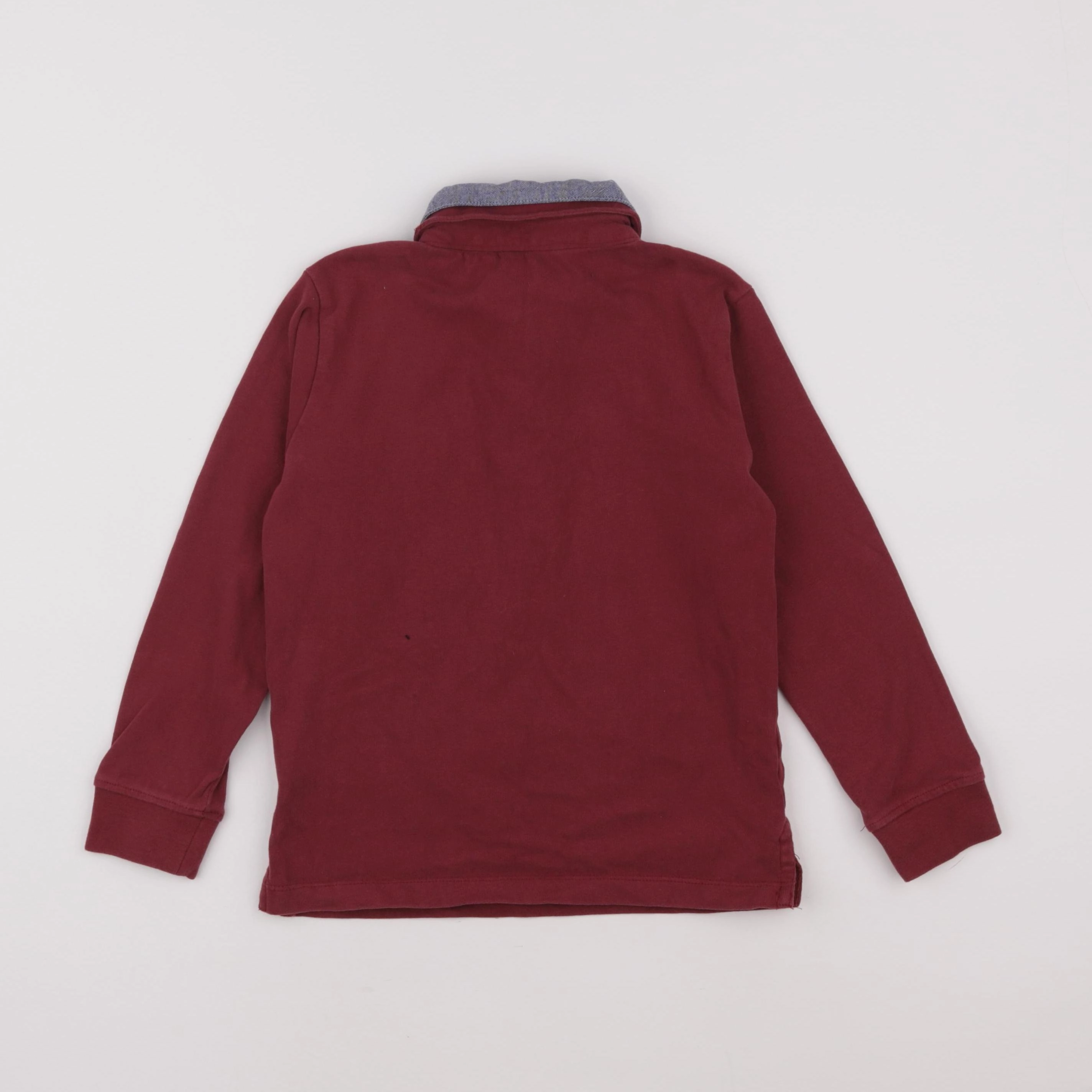 Vertbaudet - polo rouge - 8 ans