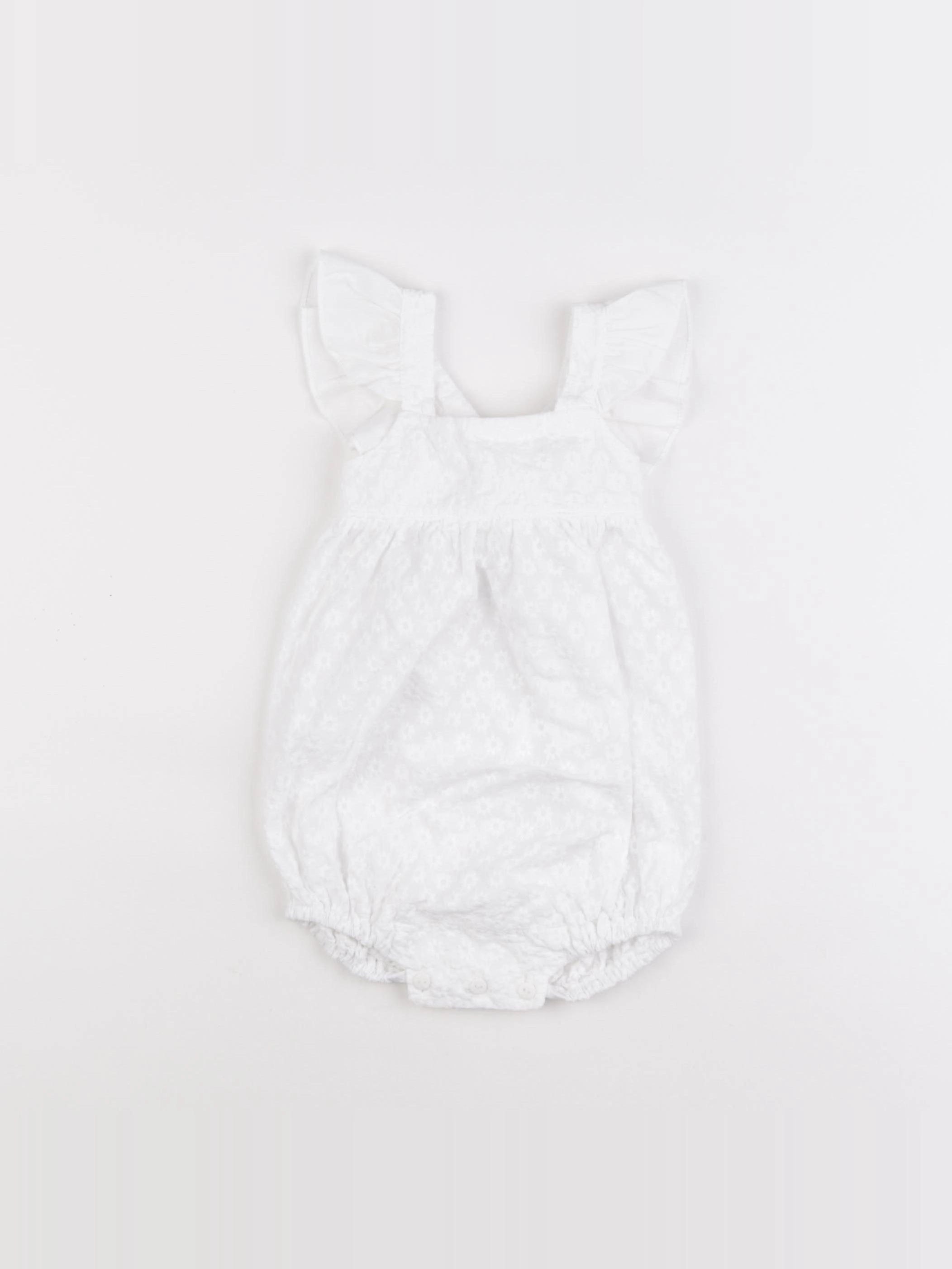 Lola Palacios - combinaison blanc - 6 mois