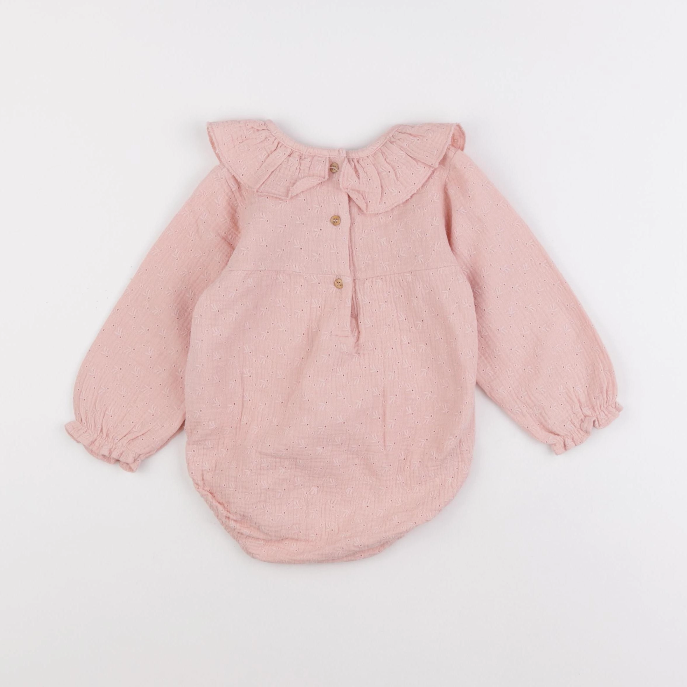 Zara - combinaison rose - 9/12 mois