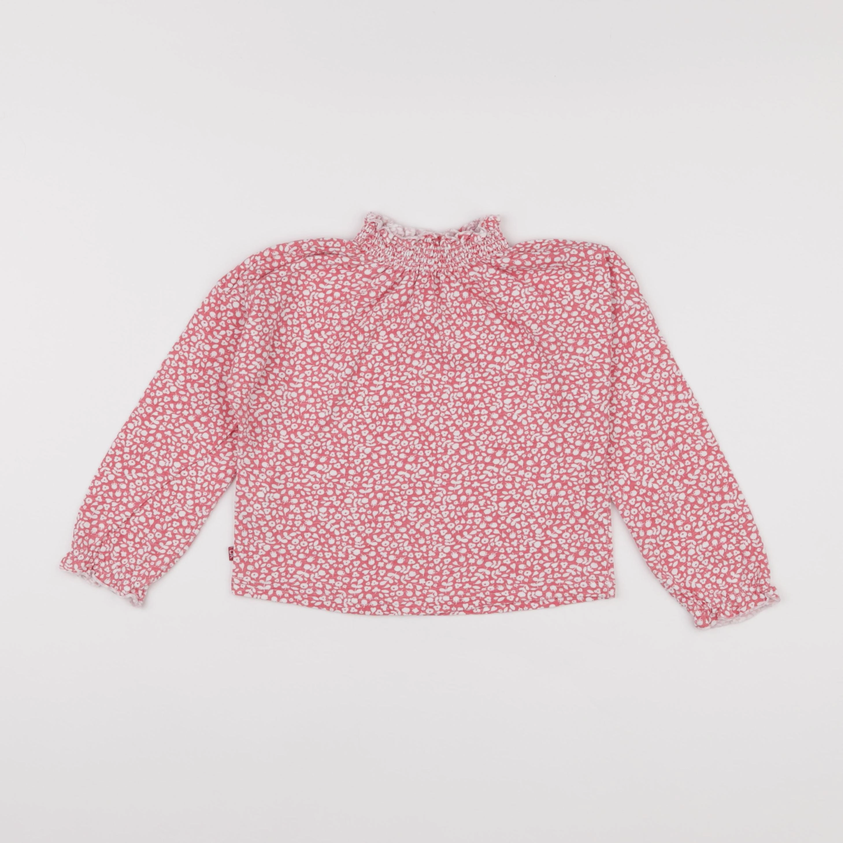 Okaidi - tee-shirt rose - 4 ans