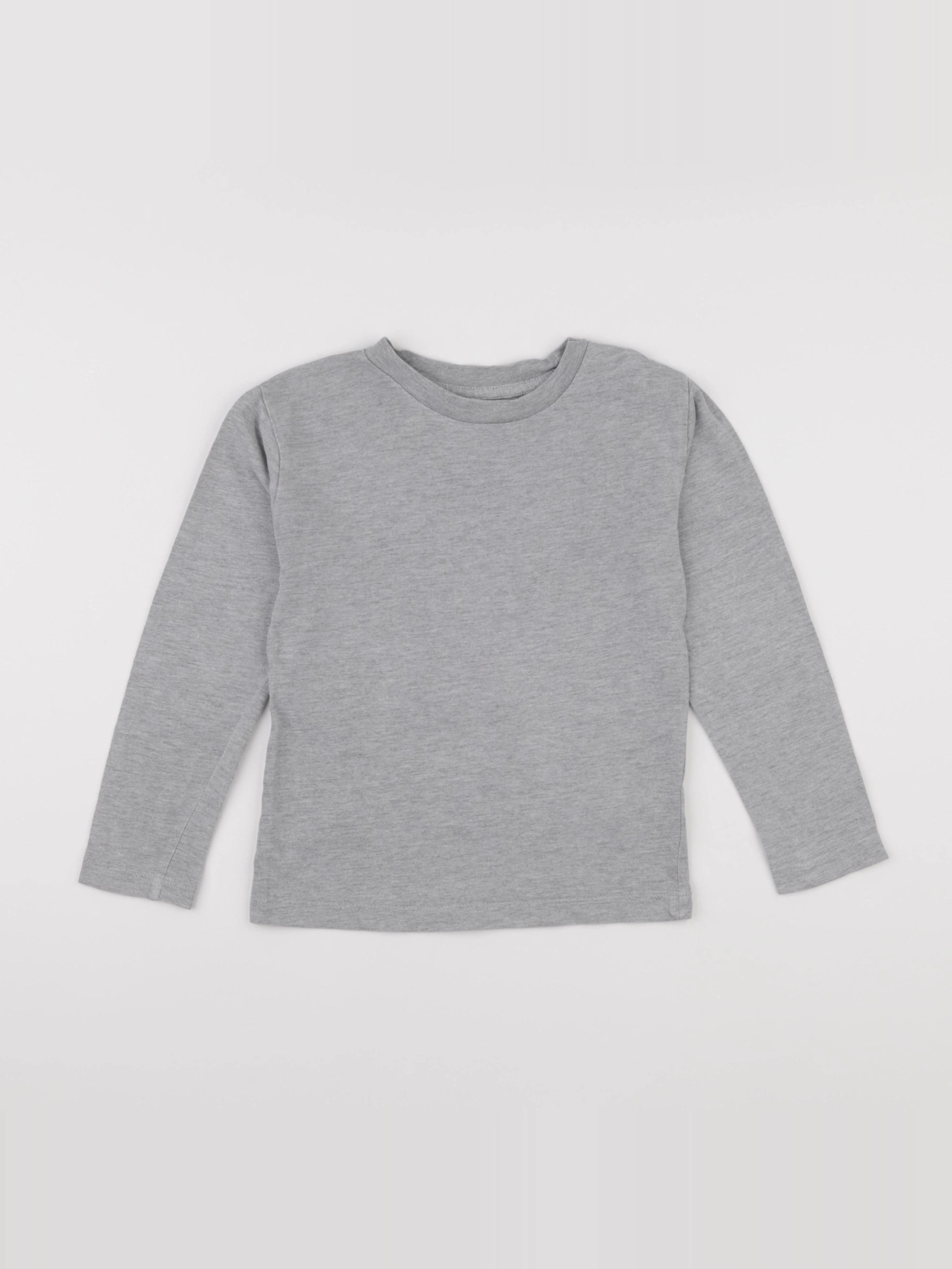 Monoprix - tee-shirt gris - 6 ans