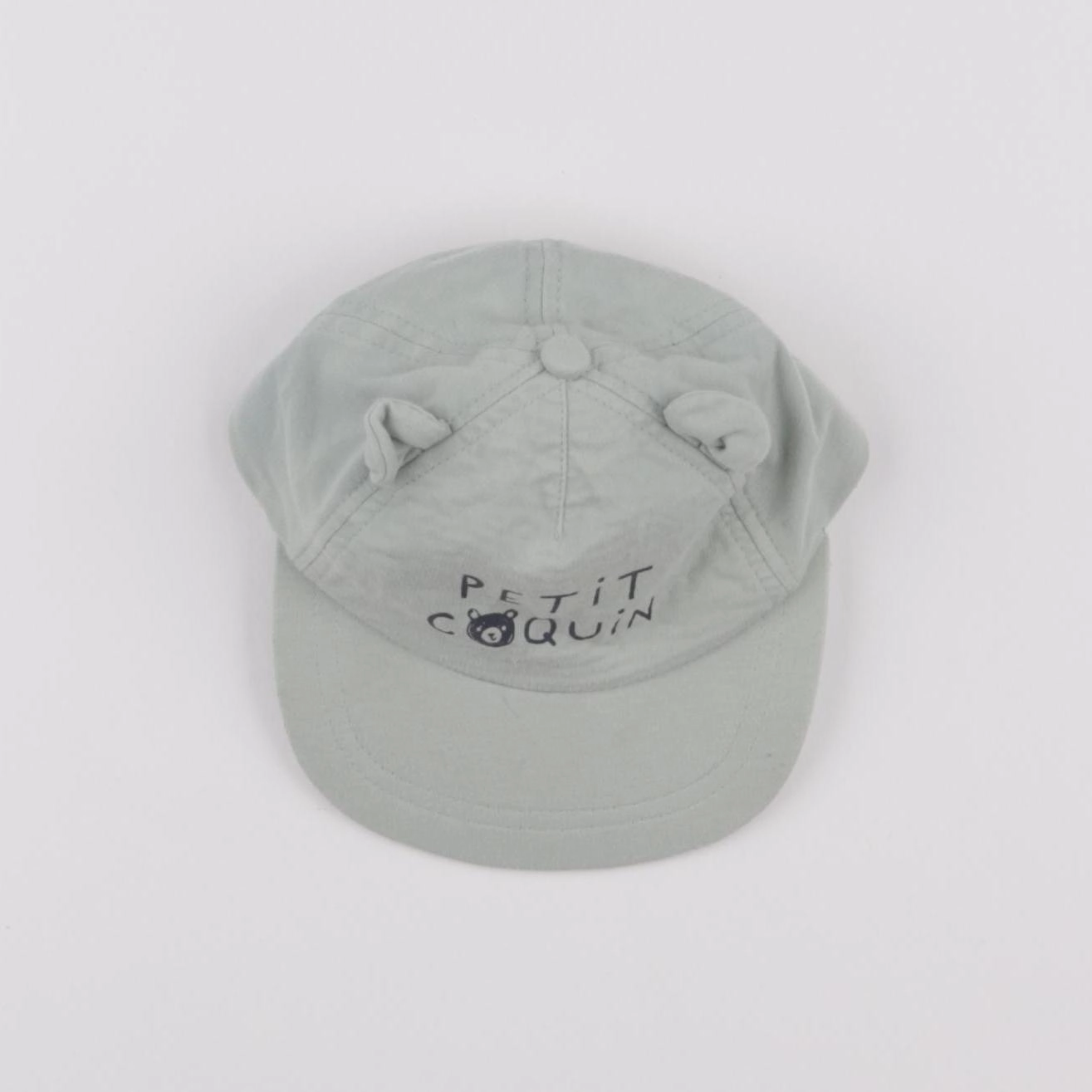 Vertbaudet - casquette vert - 12/18 mois