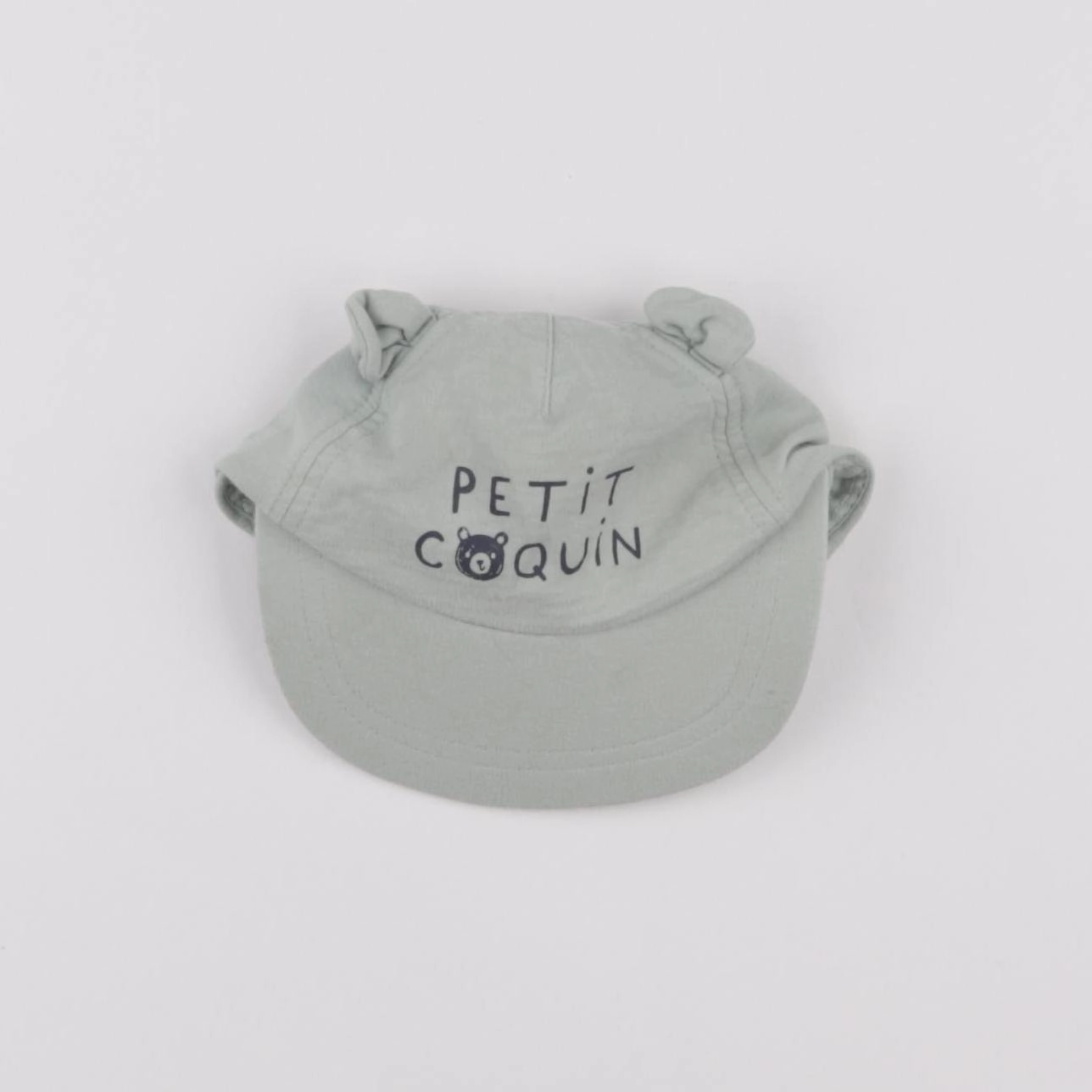 Vertbaudet - casquette vert - 12/18 mois