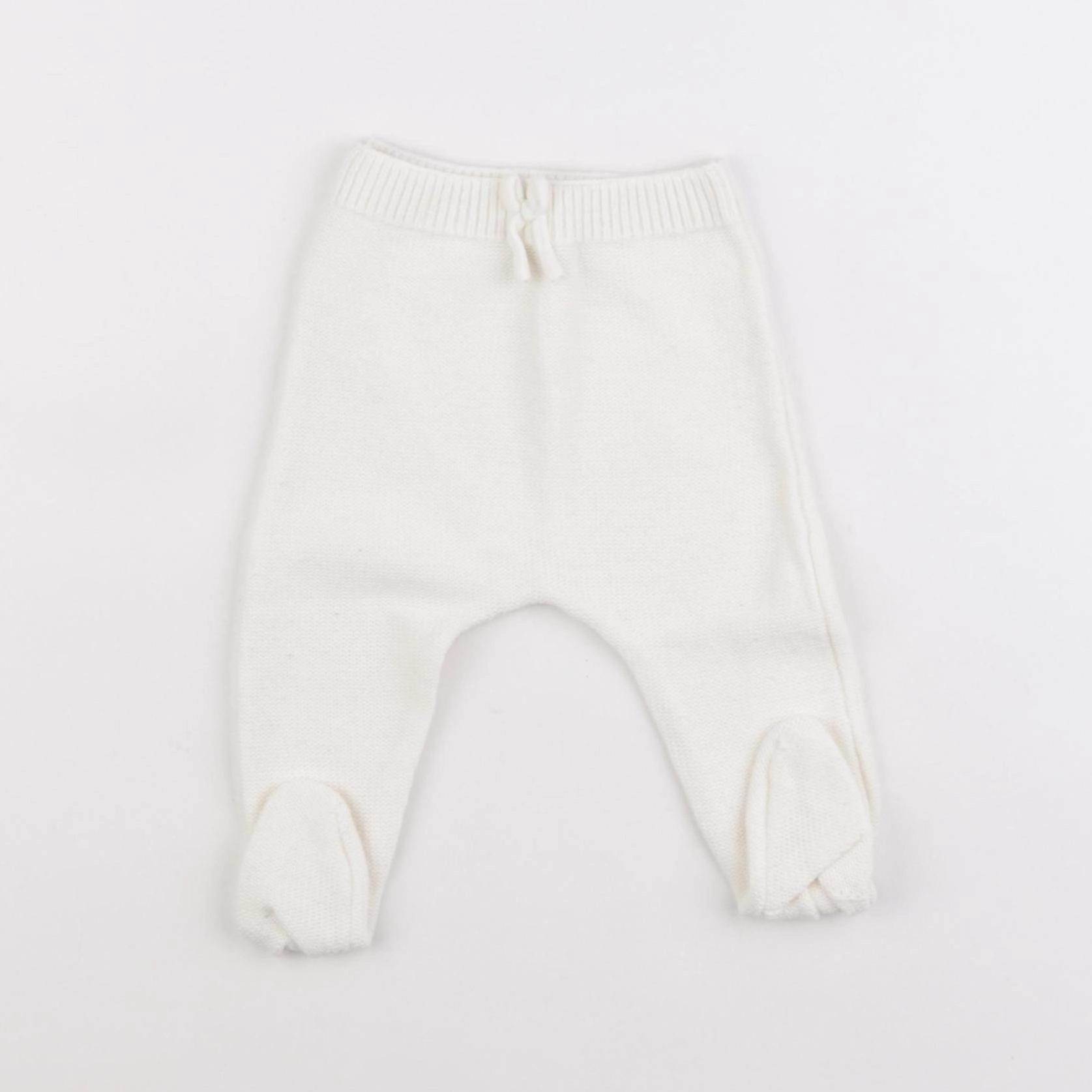 Zara - legging blanc - 3/6 mois