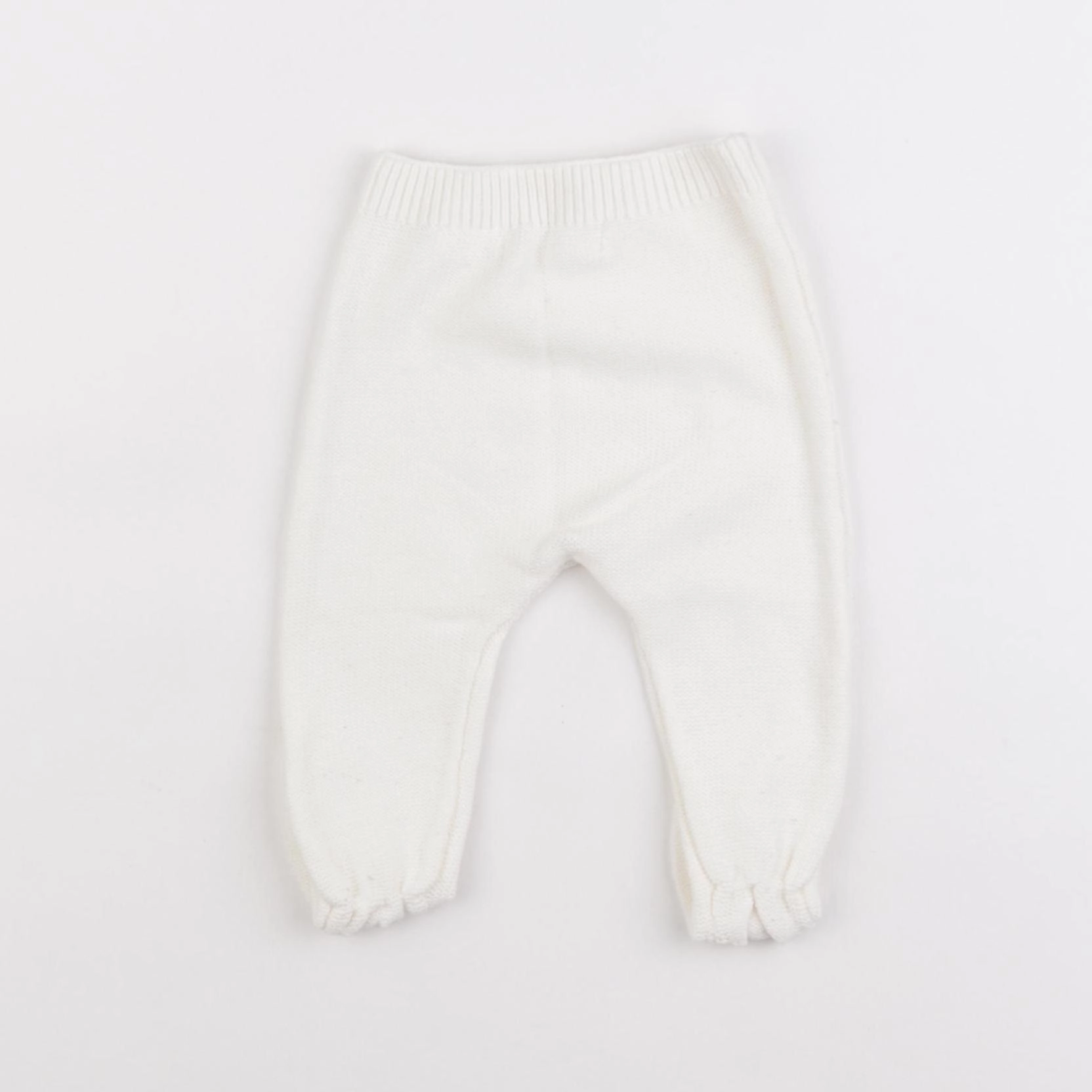 Zara - legging blanc - 3/6 mois