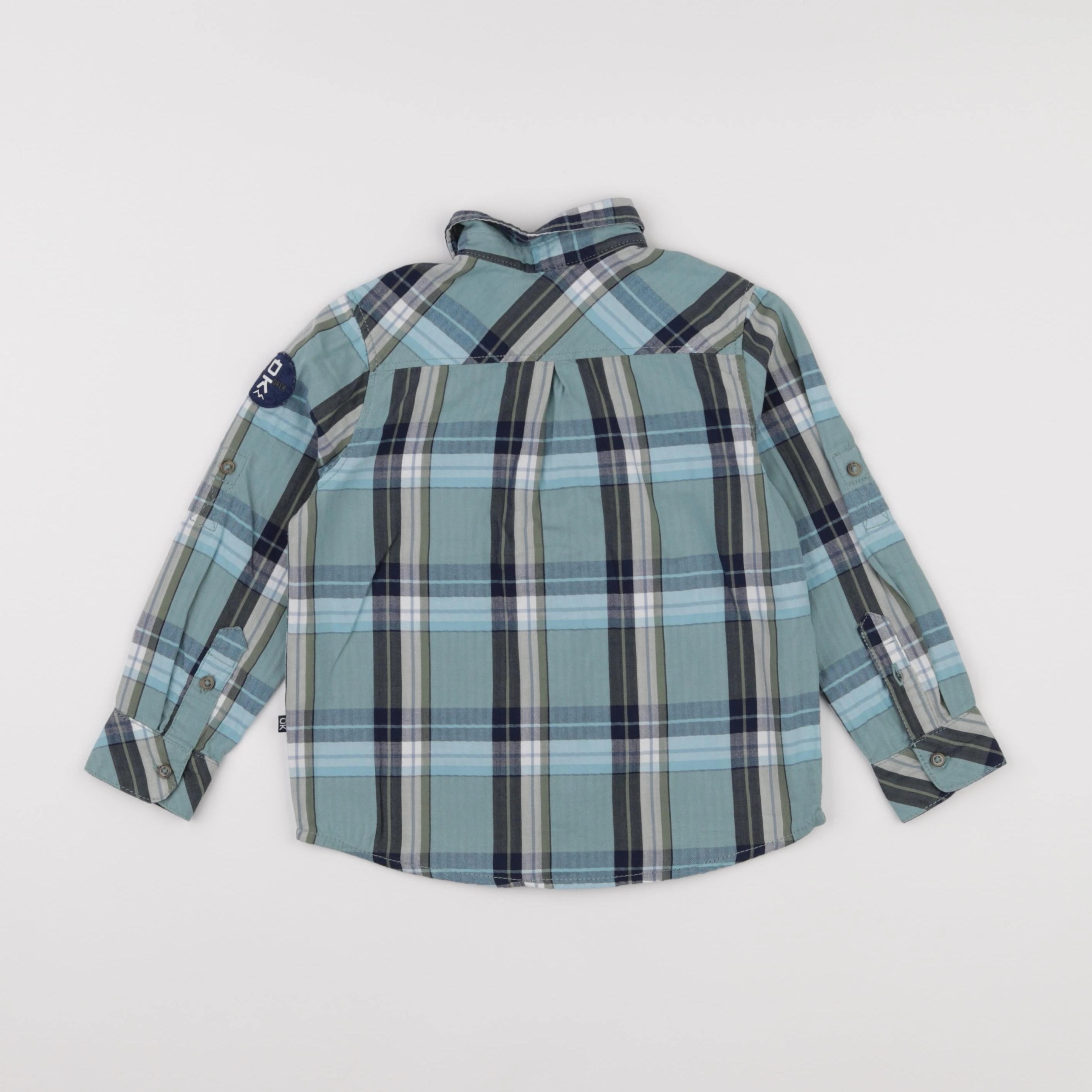 Okaidi - chemise bleu - 3 ans
