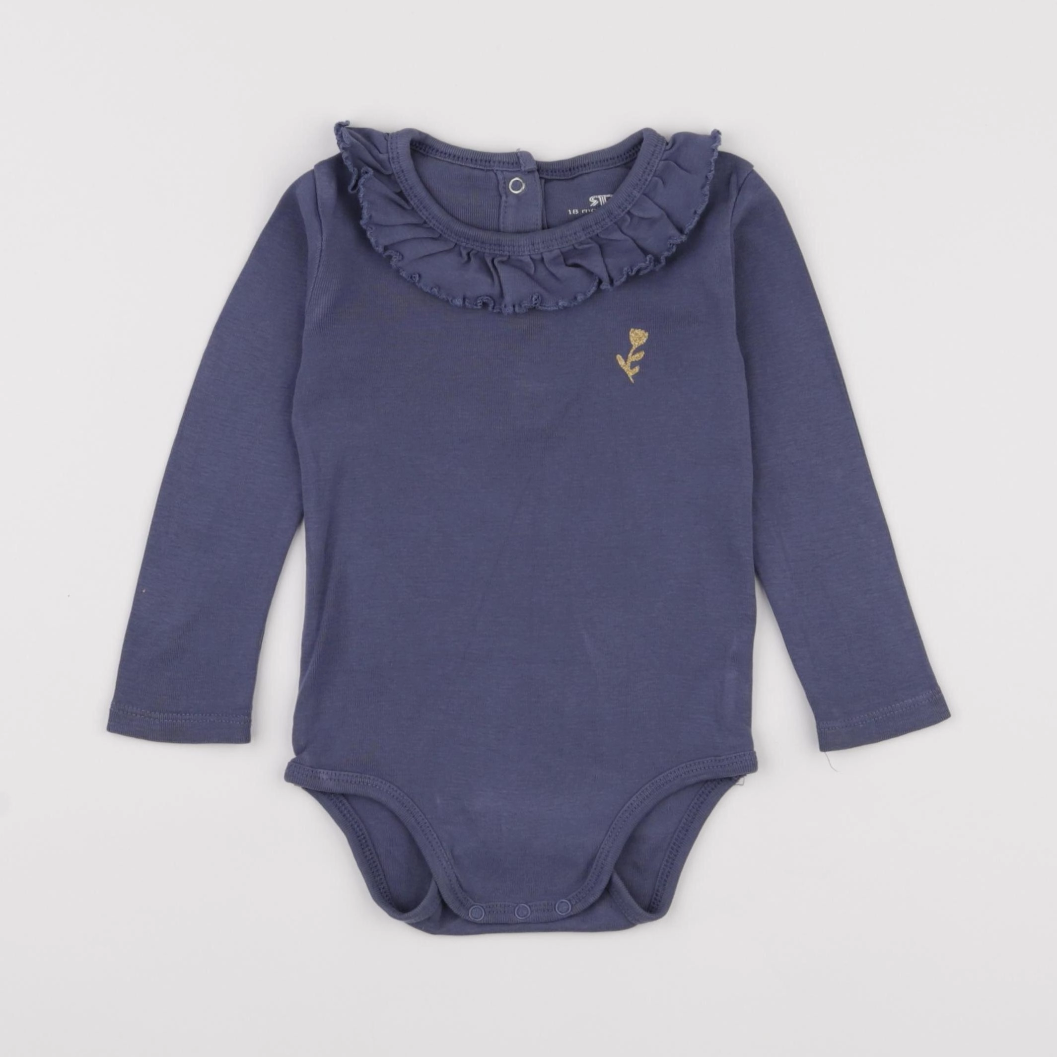 La Redoute - body à col bleu - 18 mois