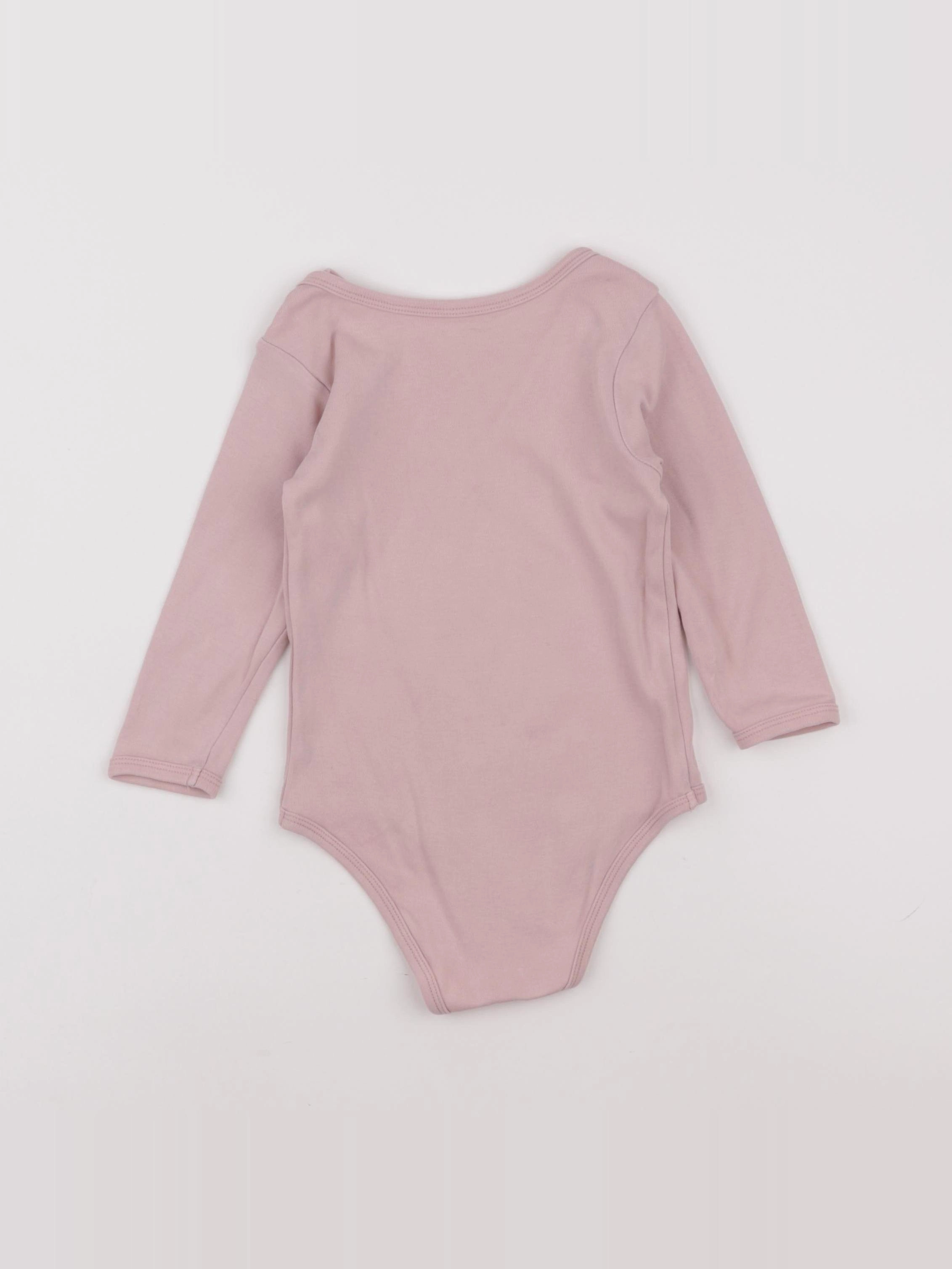 Vertbaudet - body rose - 2 ans