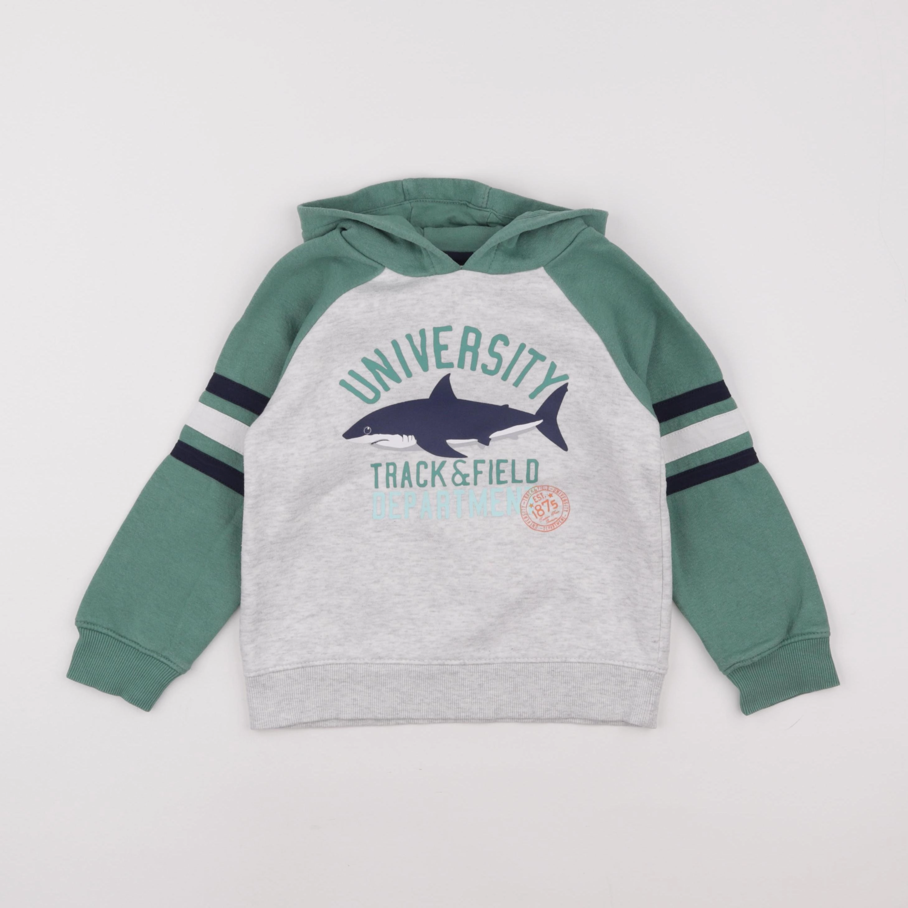 Vertbaudet - sweat multicolore - 6 ans