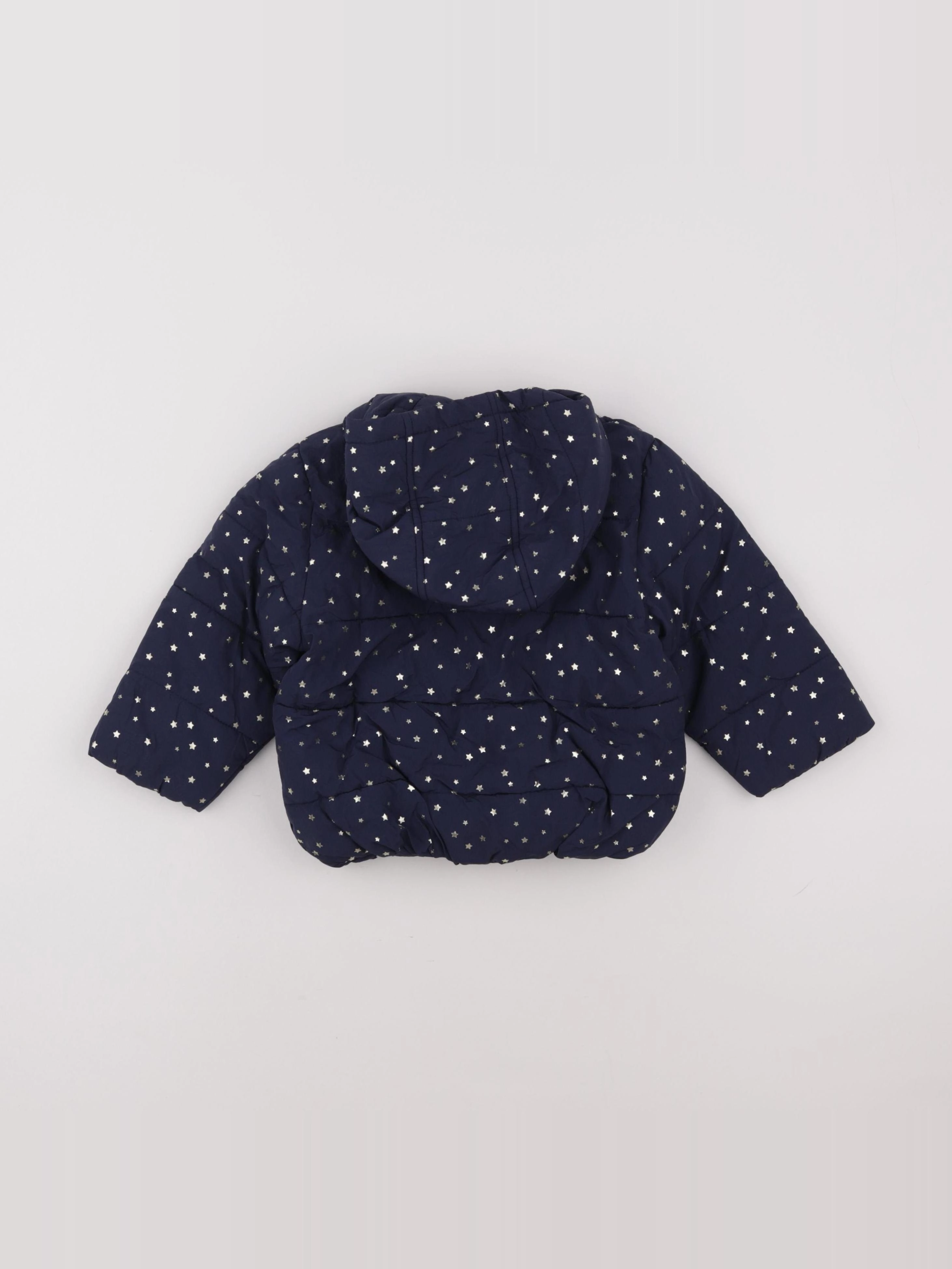 Vertbaudet - doudoune bleu - 18 mois