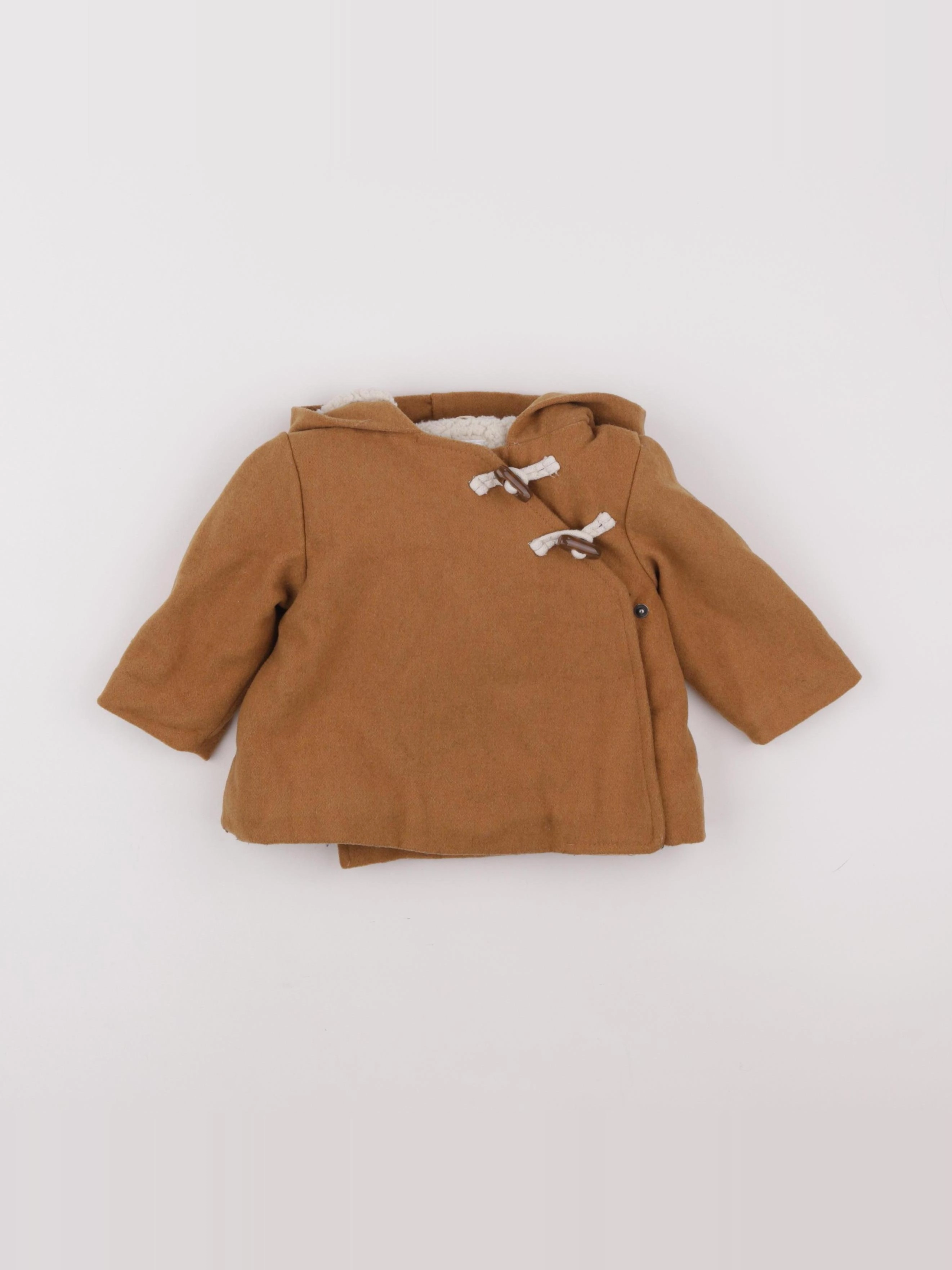 Vertbaudet - manteau marron - 6 mois