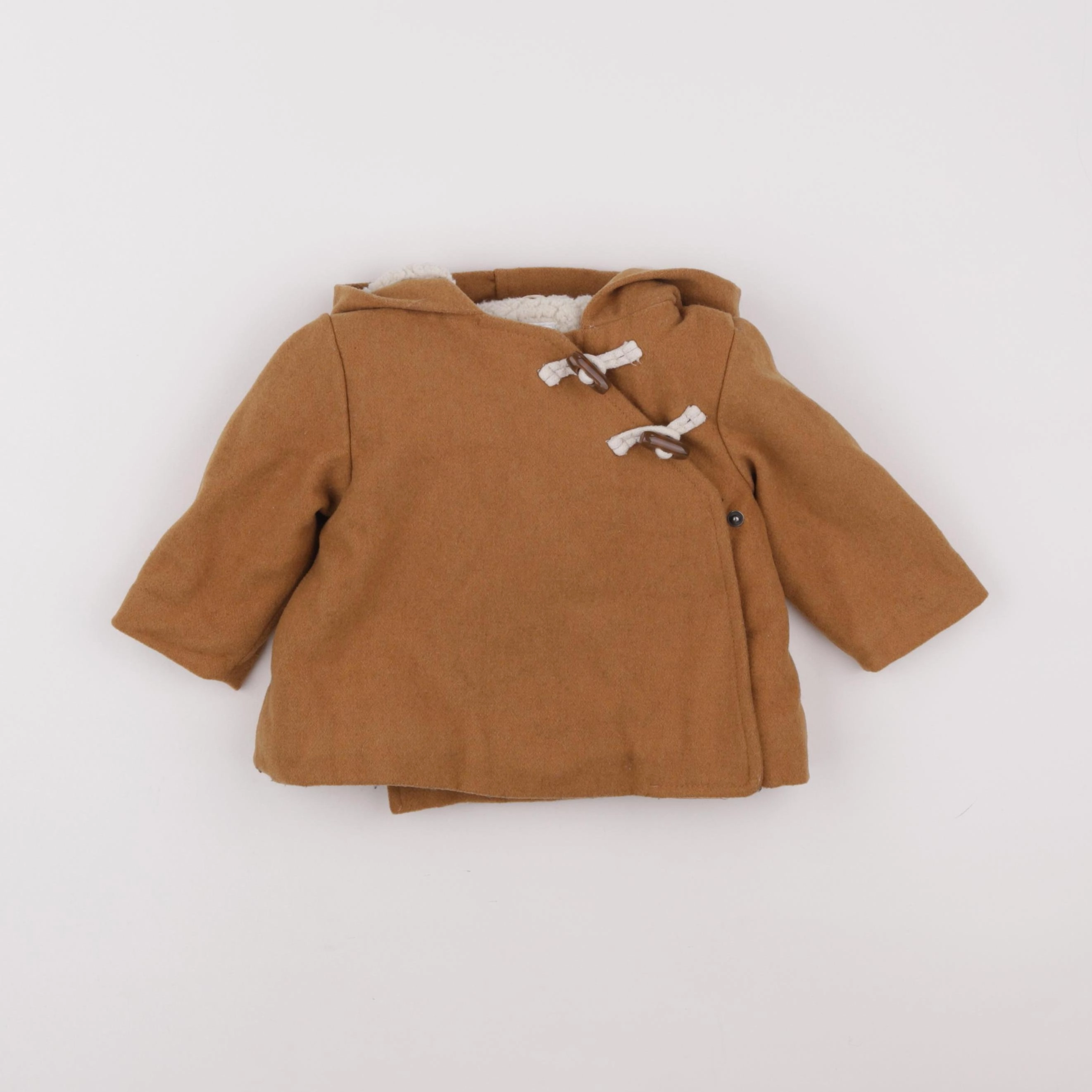 Vertbaudet - manteau marron - 6 mois