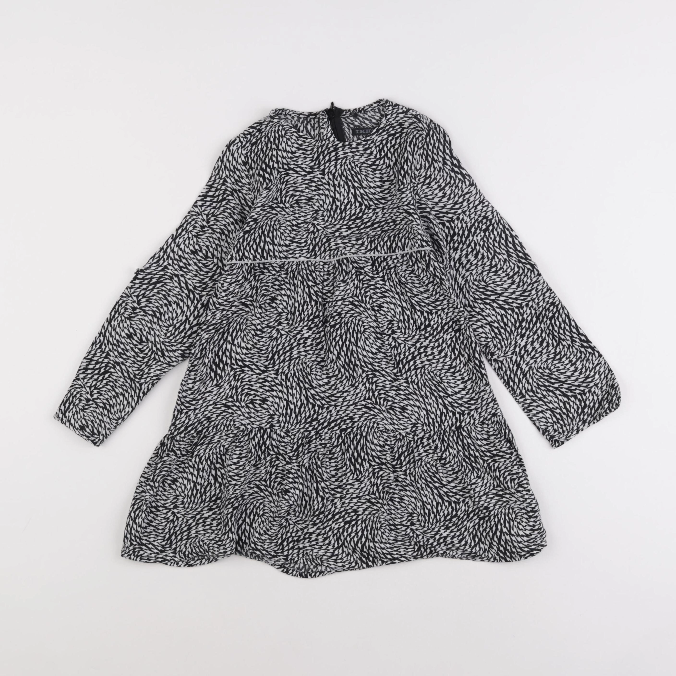IKKS - robe noir - 4 ans