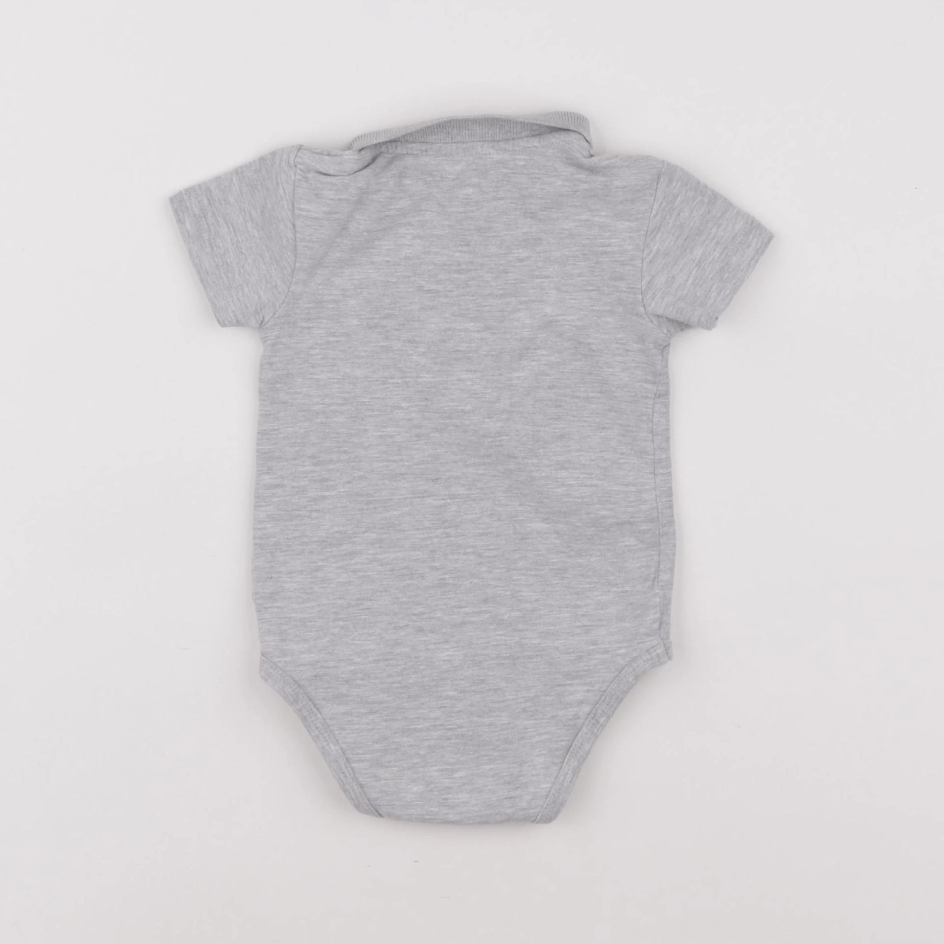 Vertbaudet - body gris - 6 mois