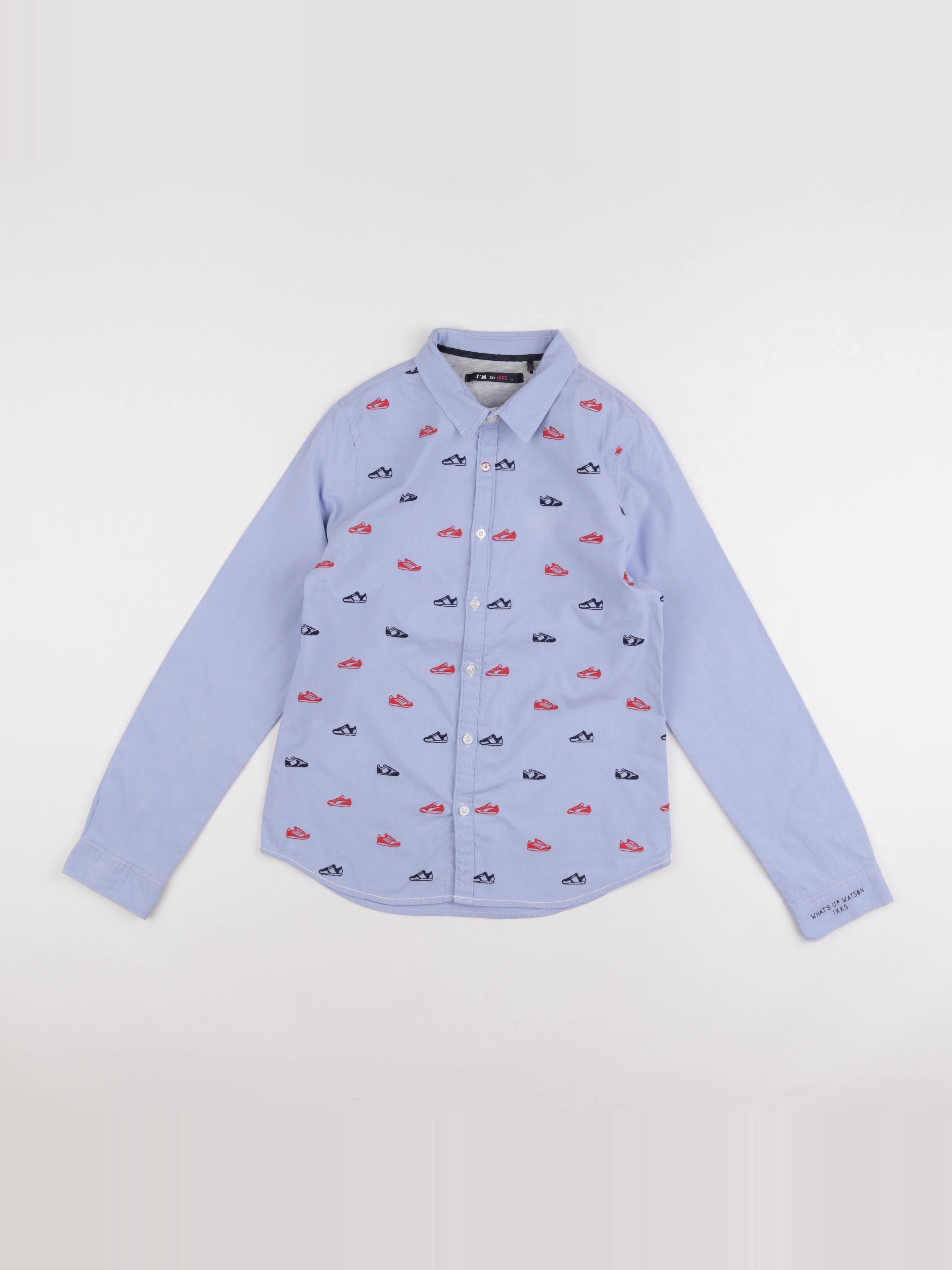 IKKS - chemise bleu - 12 ans