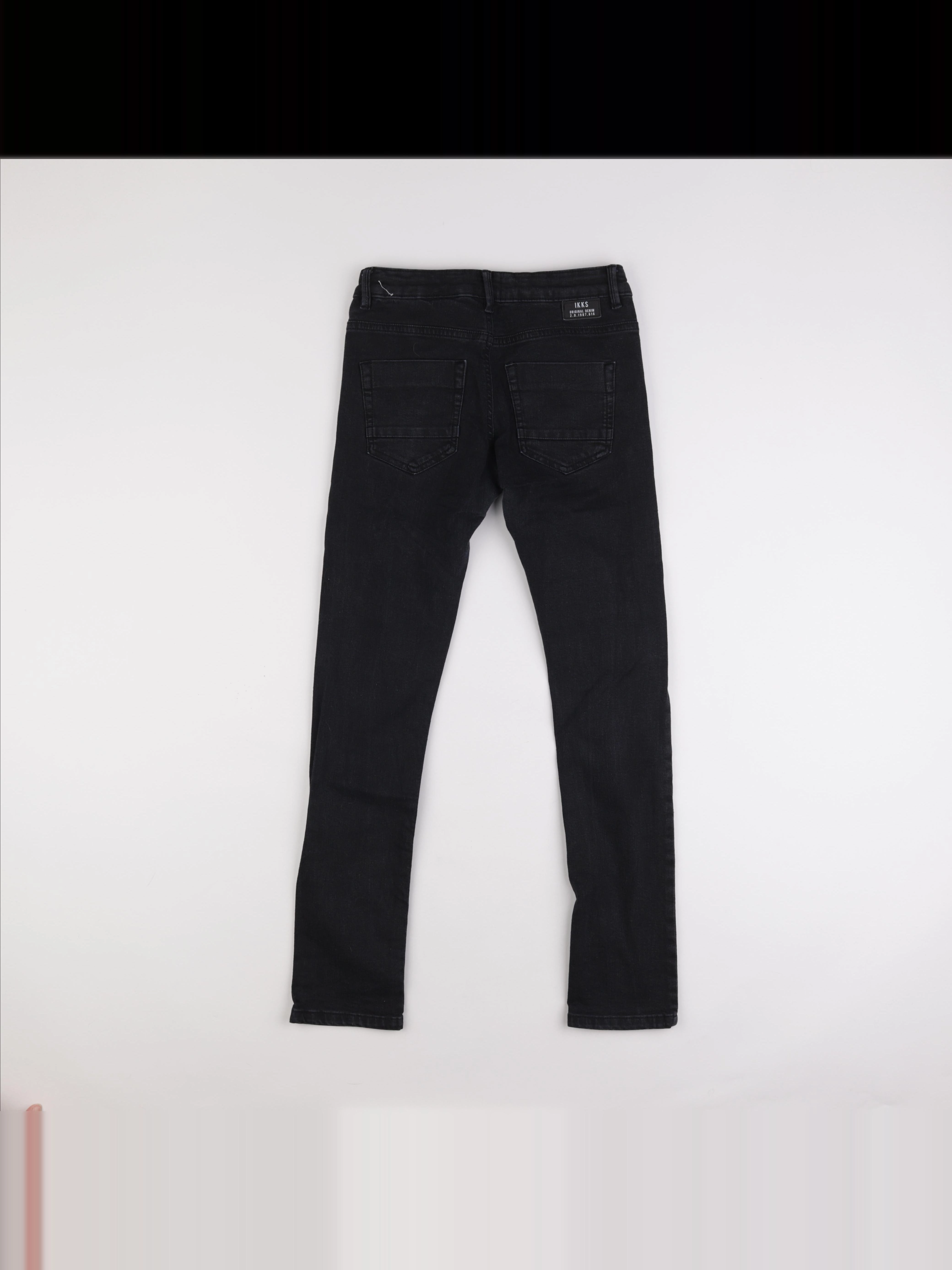 IKKS - jean noir - 12 ans