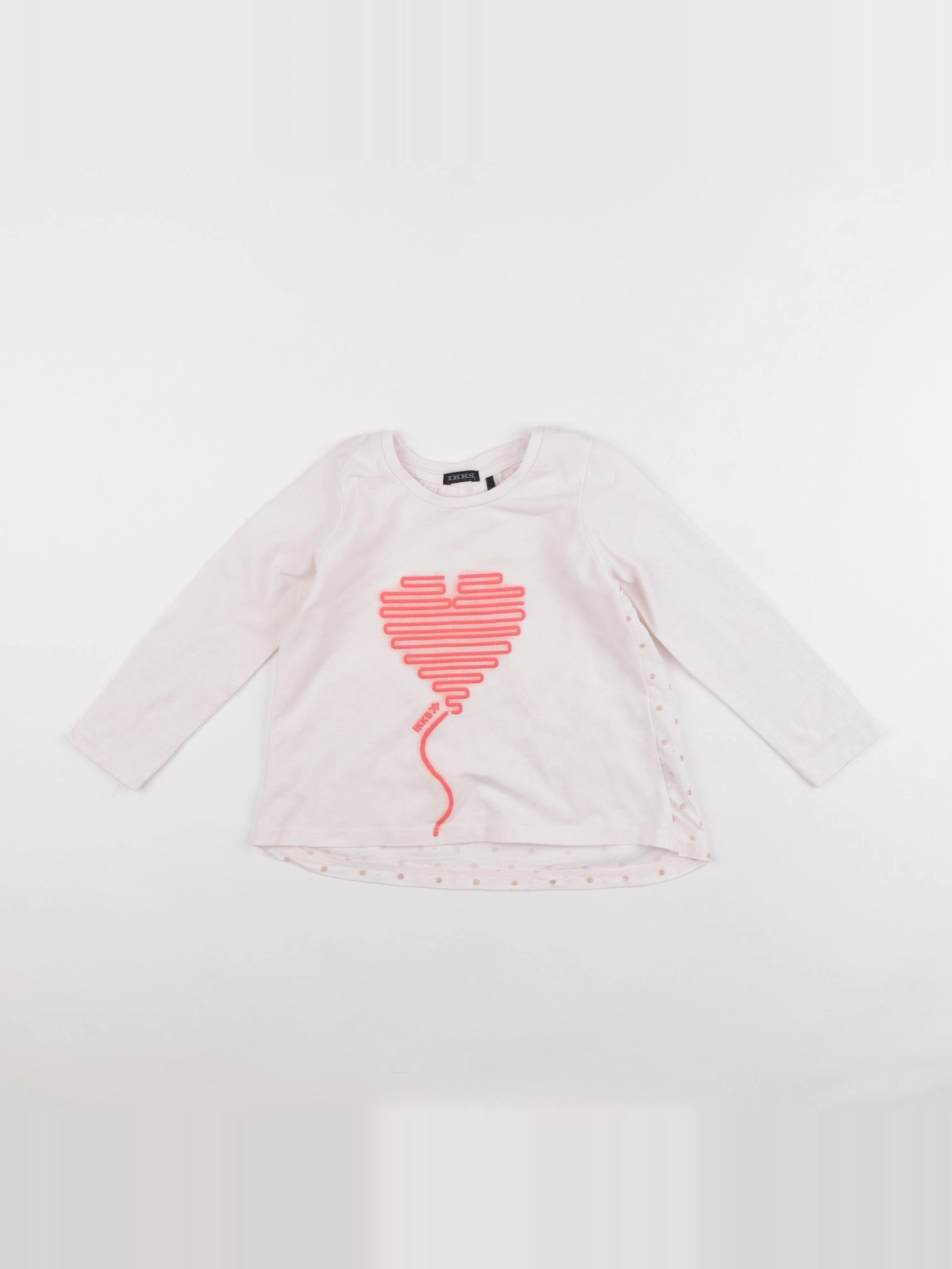 IKKS - tee-shirt rose - 3 ans