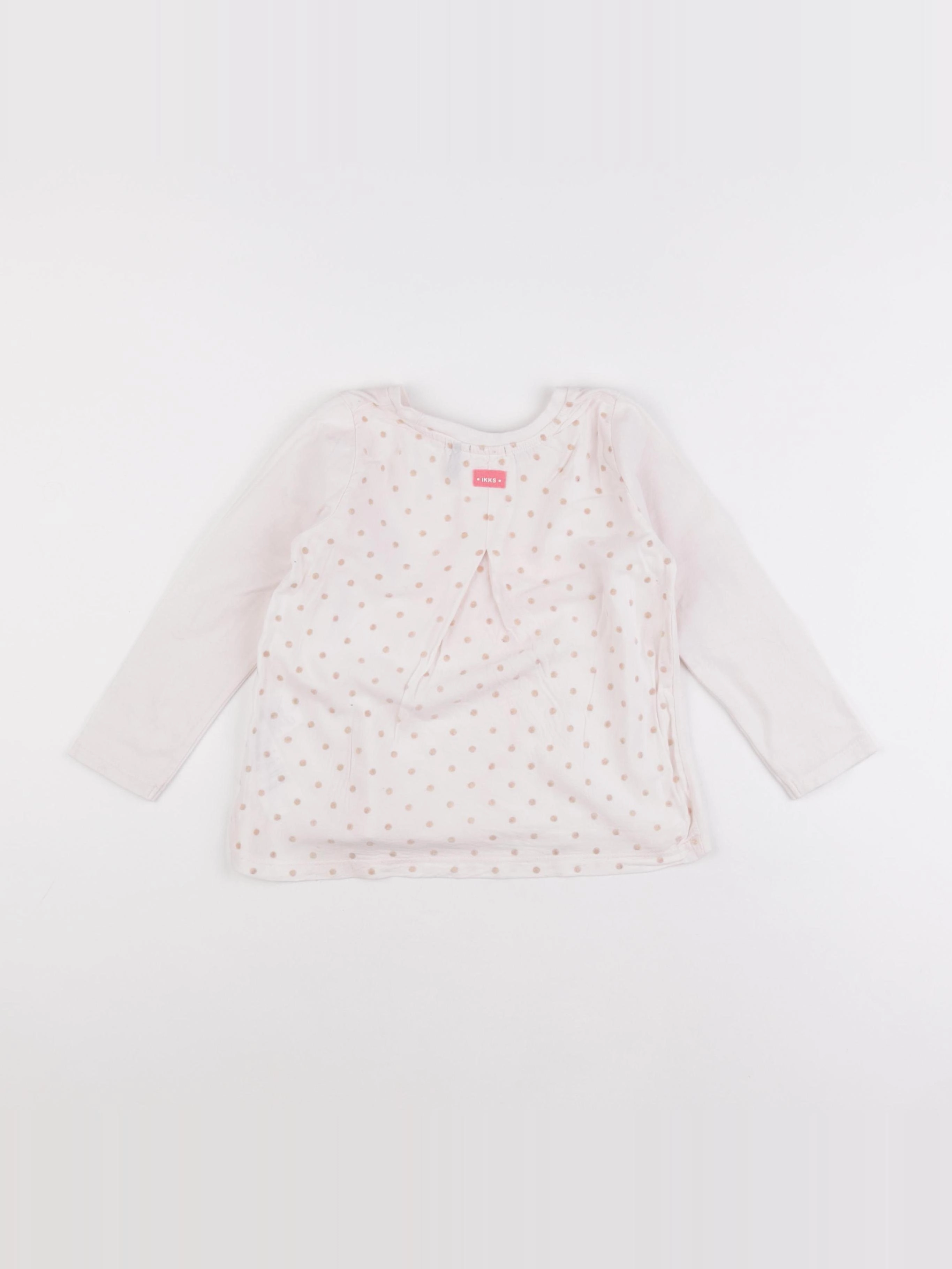 IKKS - tee-shirt rose - 3 ans