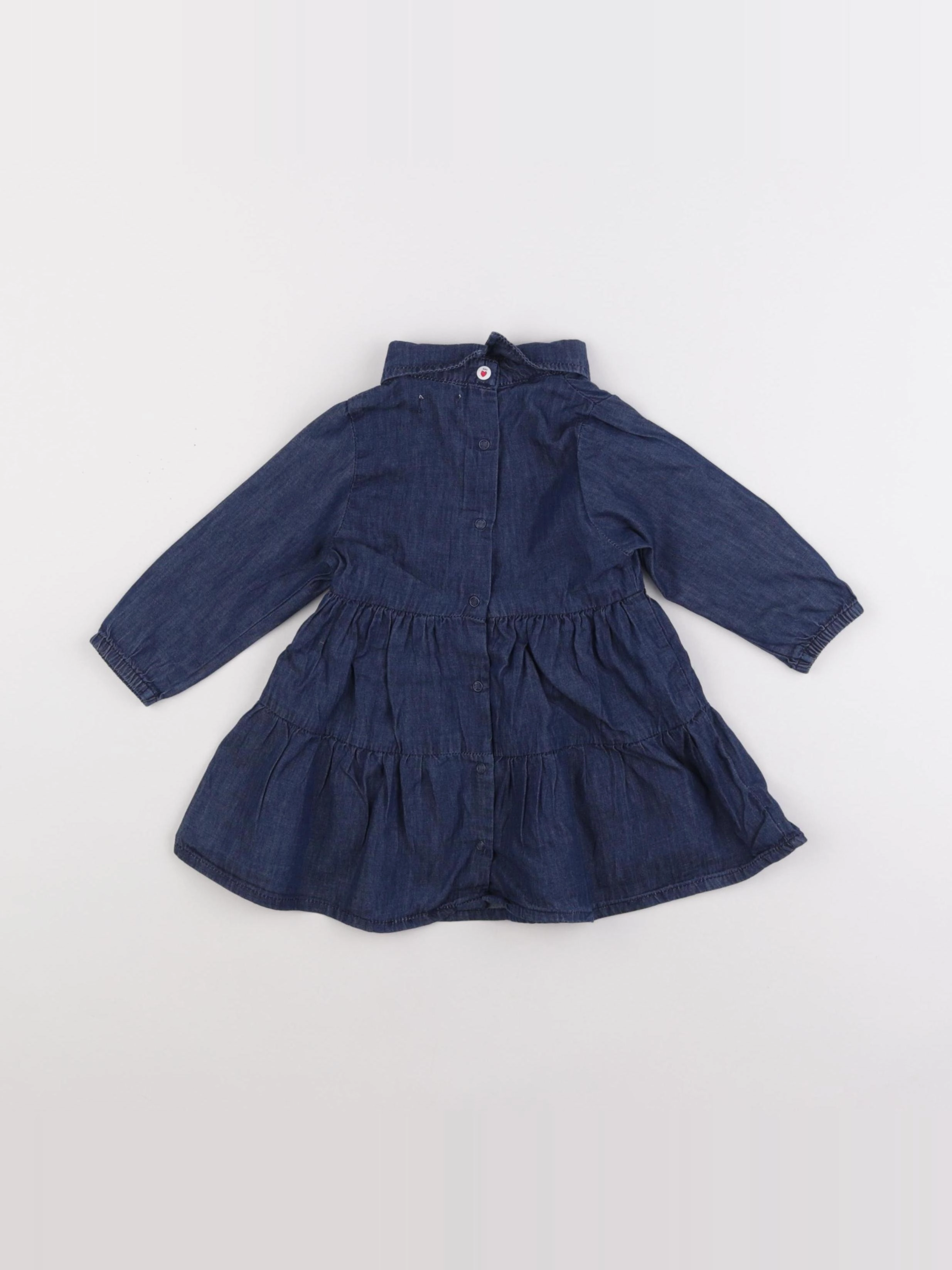 IKKS - robe bleu - 12 mois
