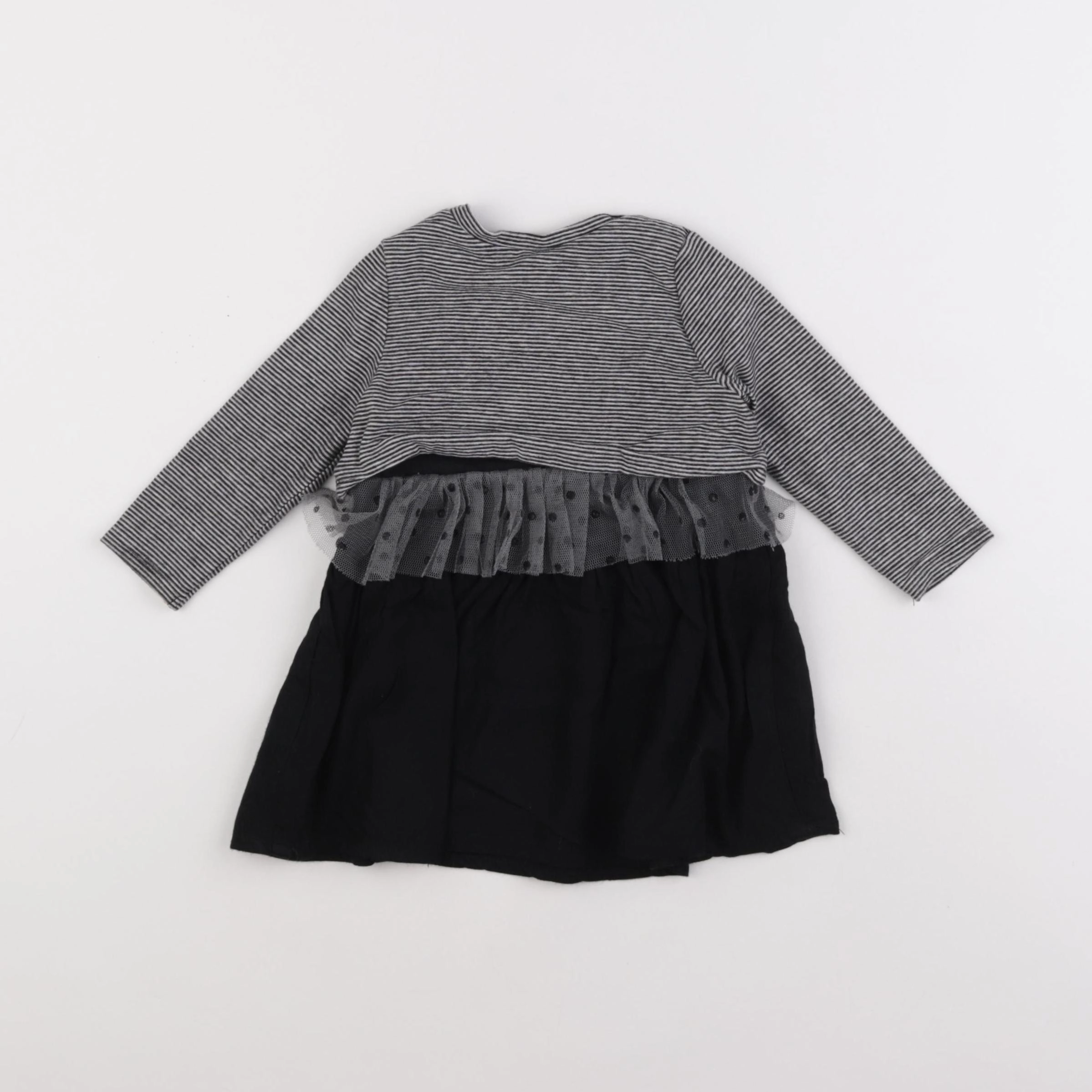 IKKS - robe noir - 12 mois