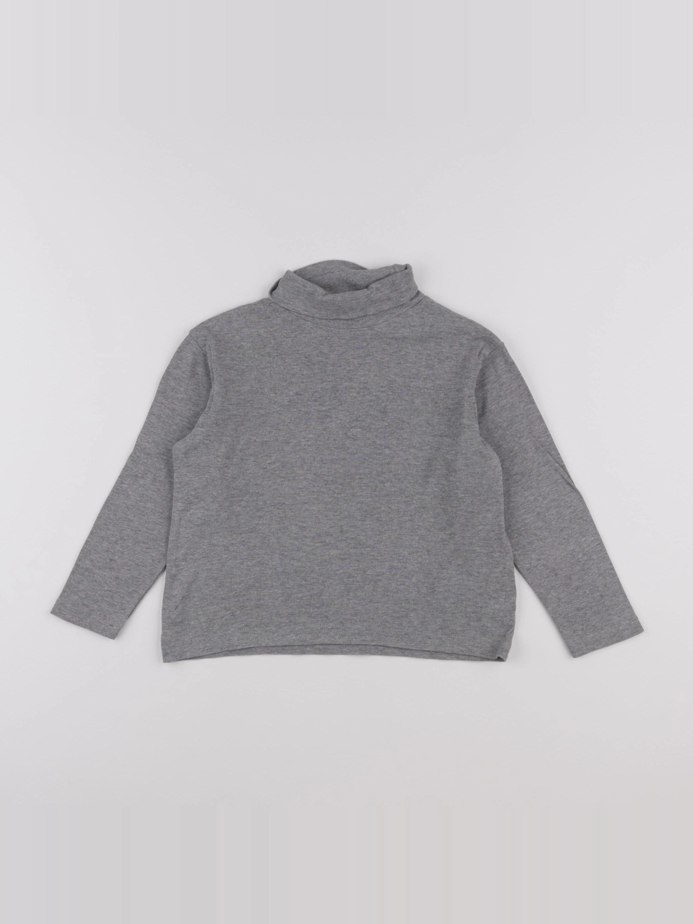 Vertbaudet - sous-pull gris - 5 ans