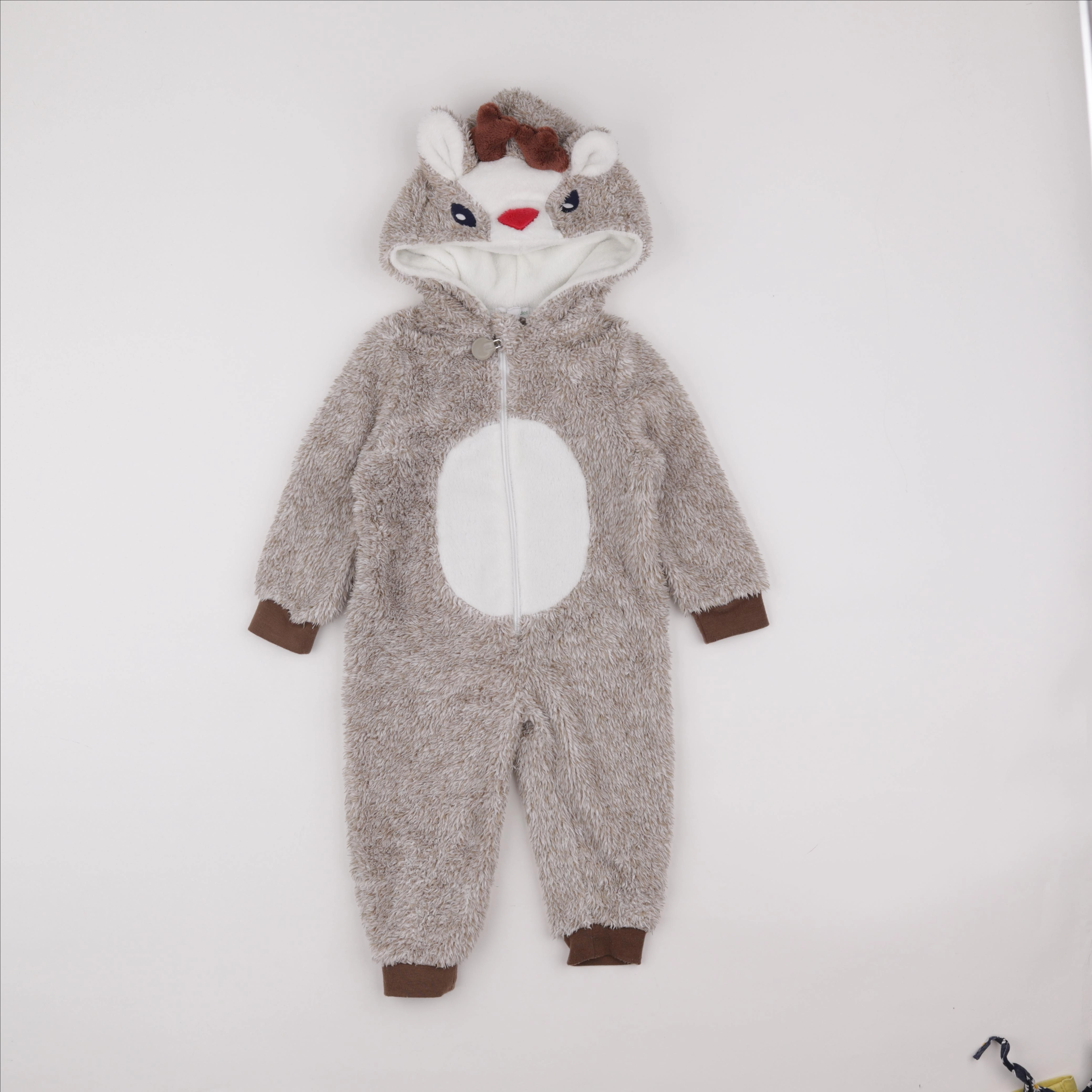 Vertbaudet - sur-pyjama beige - 5 ans