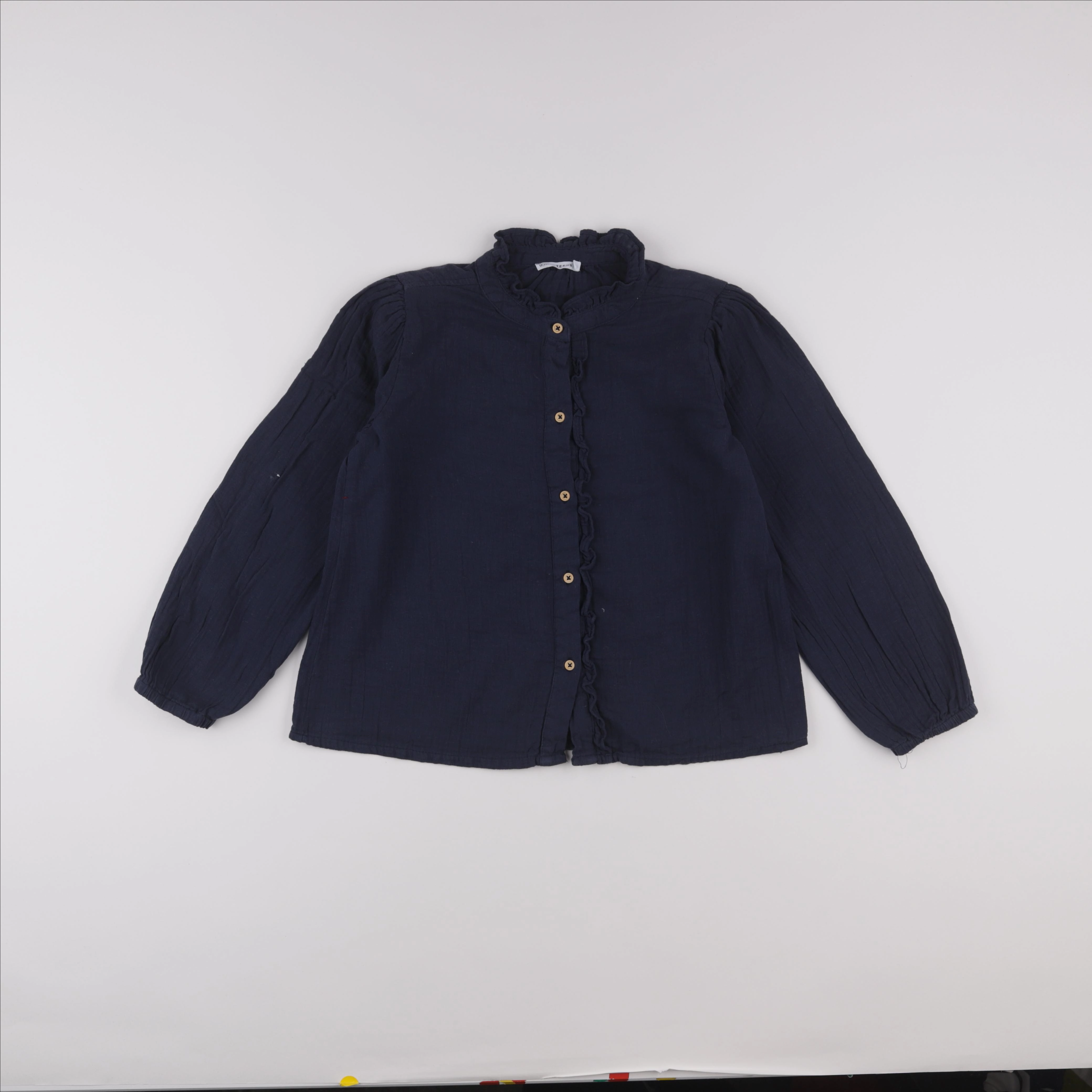 Monoprix - chemise bleu - 10 ans