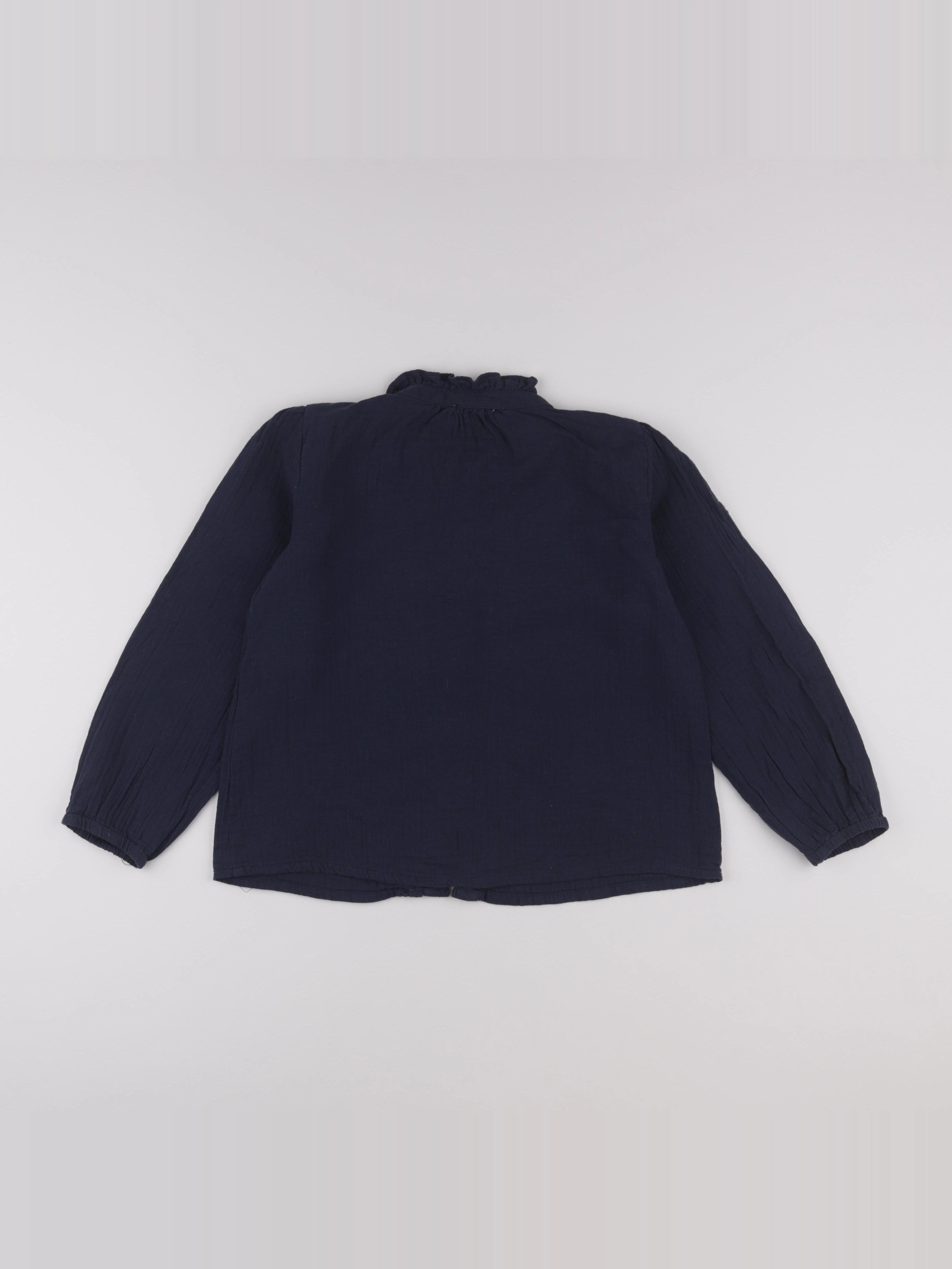 Monoprix - chemise bleu - 10 ans