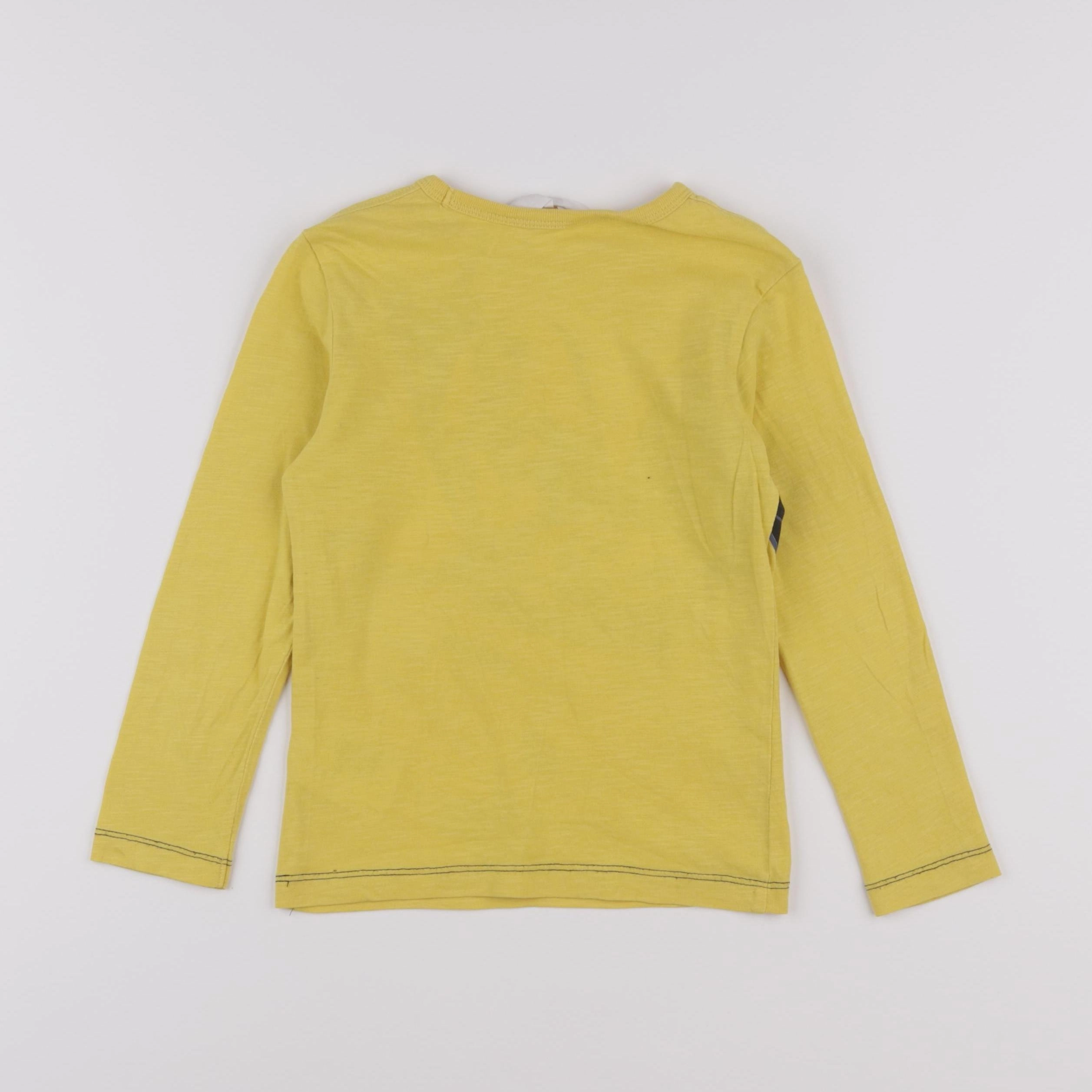 H&M - tee-shirt jaune - 4/6 ans