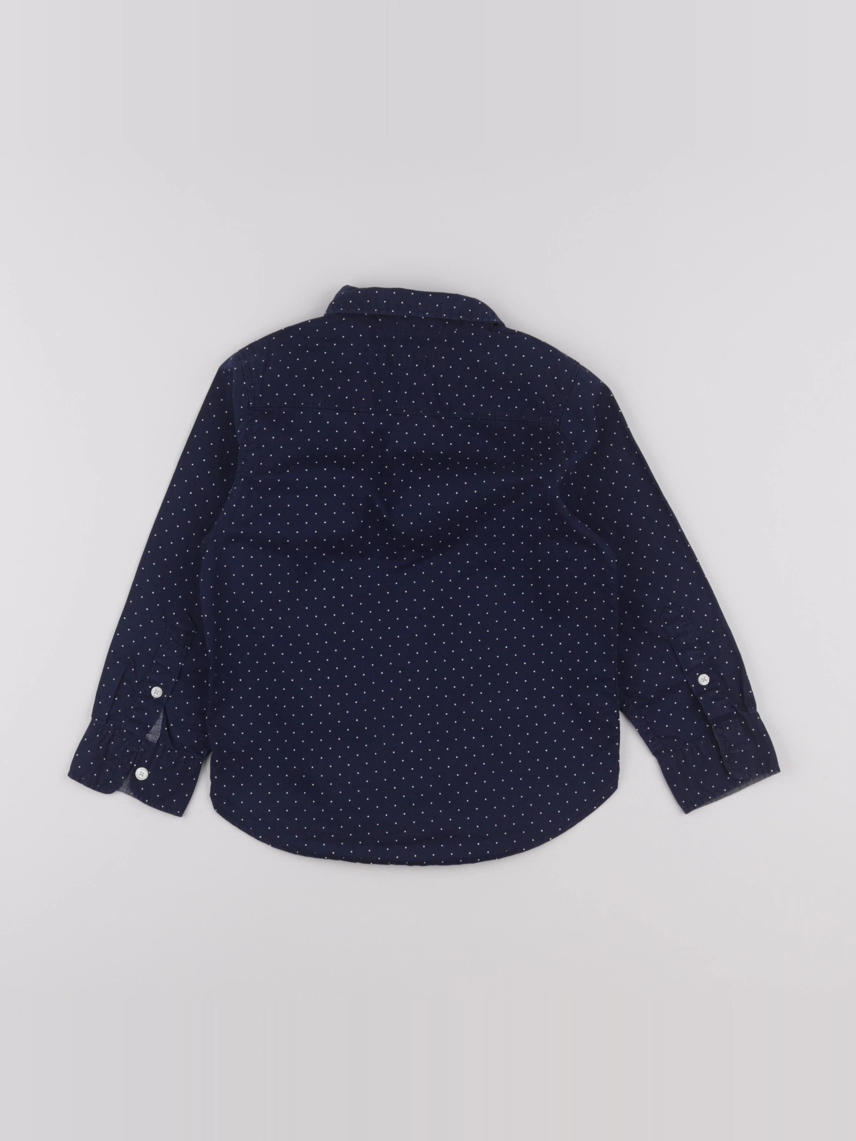 H&M - chemise bleu - 4/5 ans