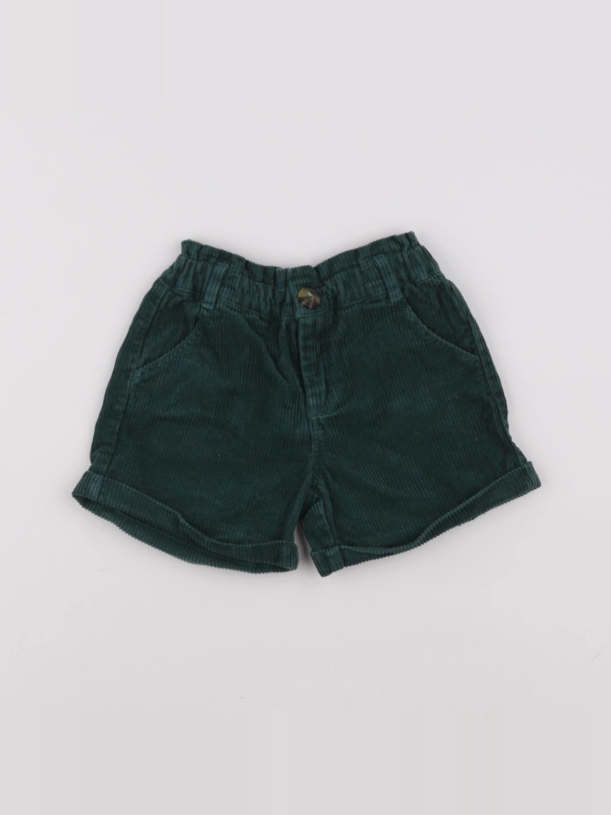 Vertbaudet - short vert - 3 ans