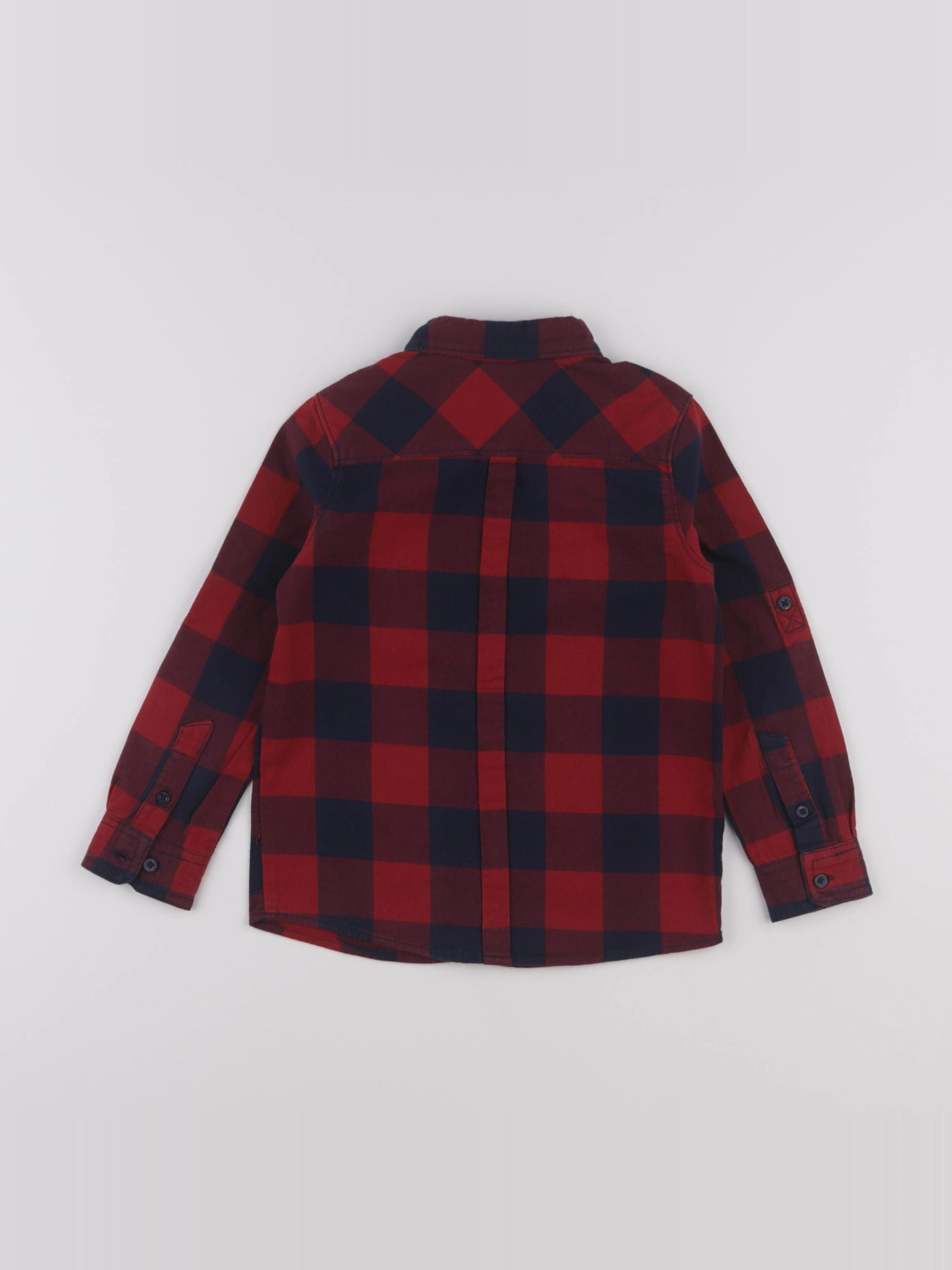 Okaidi - chemise rouge - 5 ans