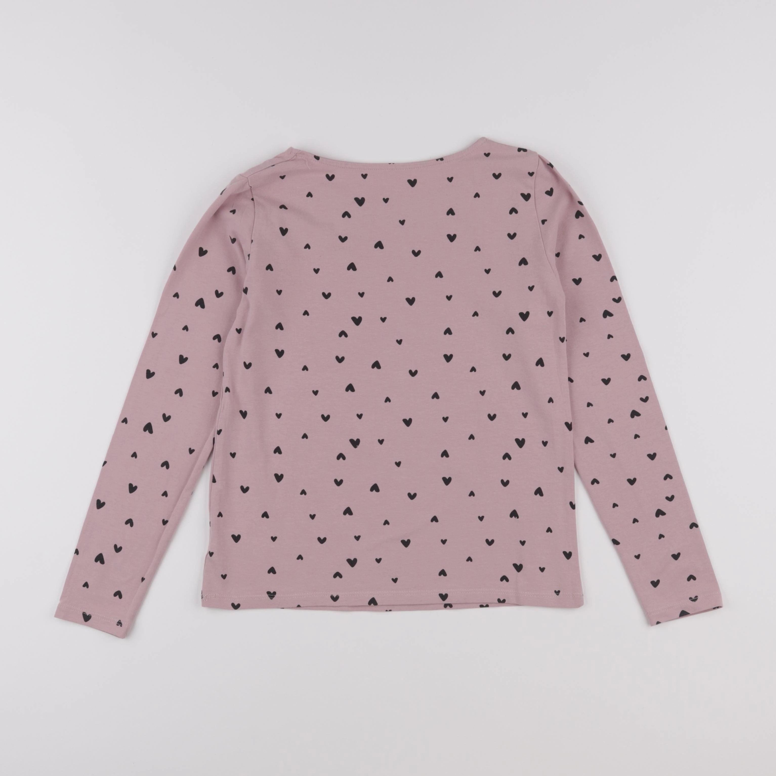 H&M - tee-shirt rose - 8/10 ans