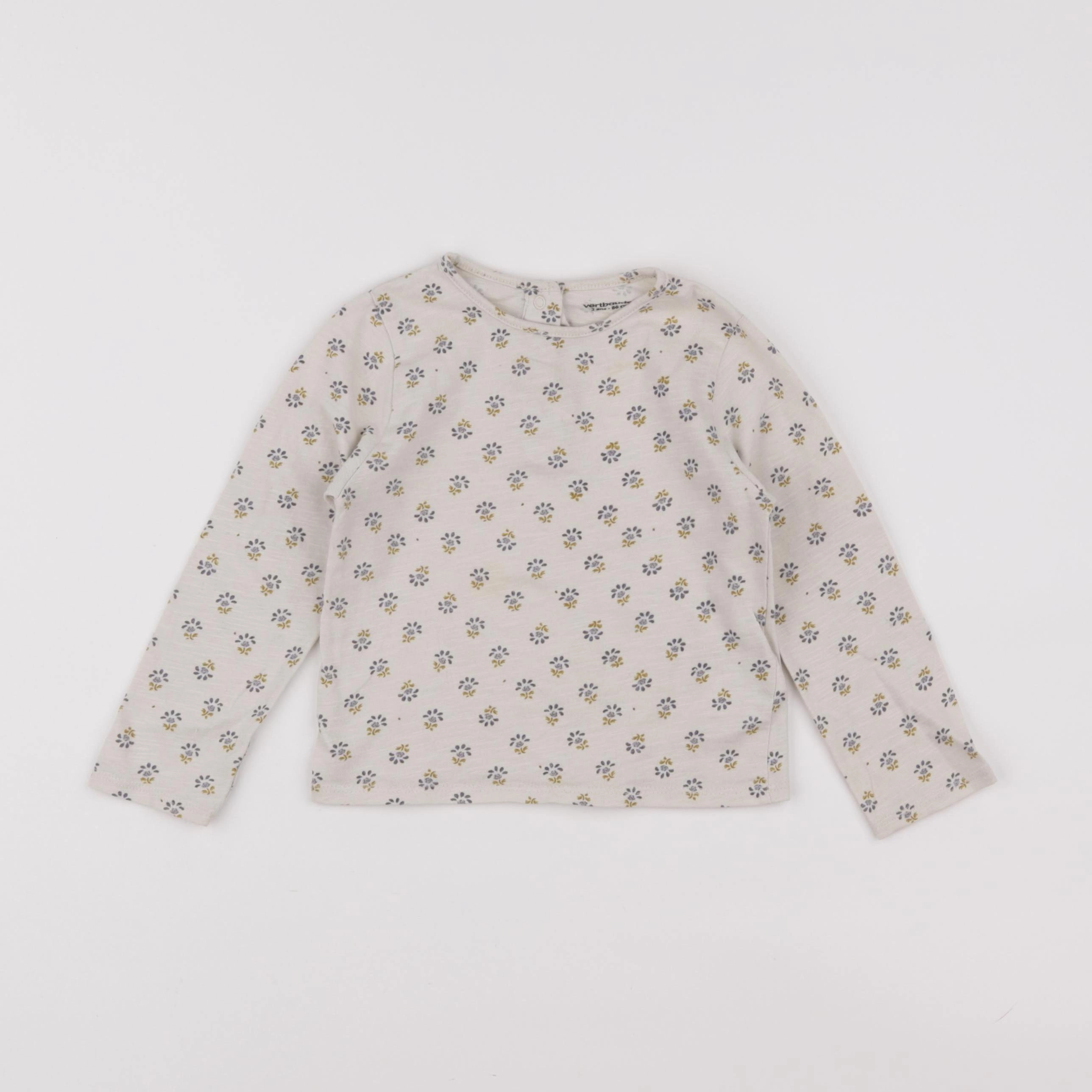 Vertbaudet - tee-shirt multicolore - 2 ans