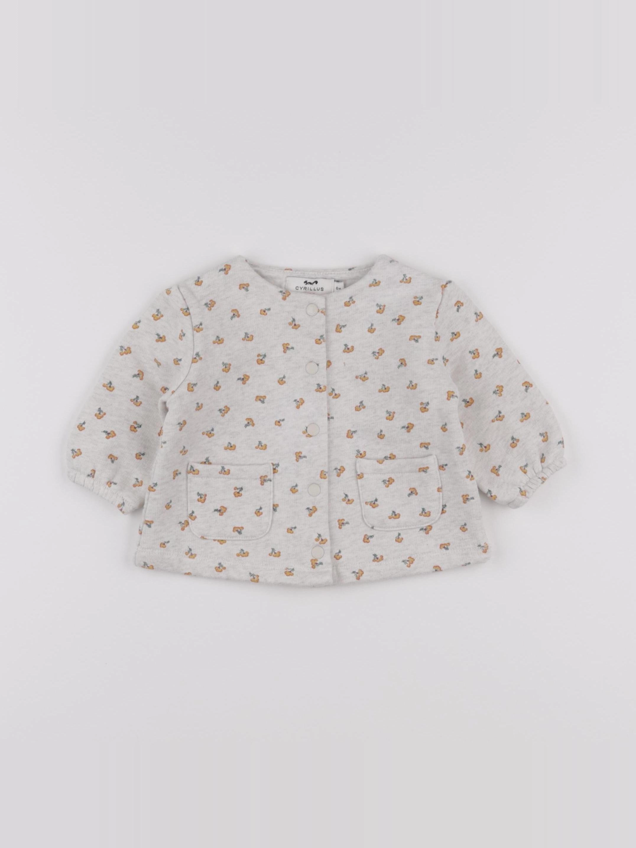 Cyrillus - gilet beige - 6 mois