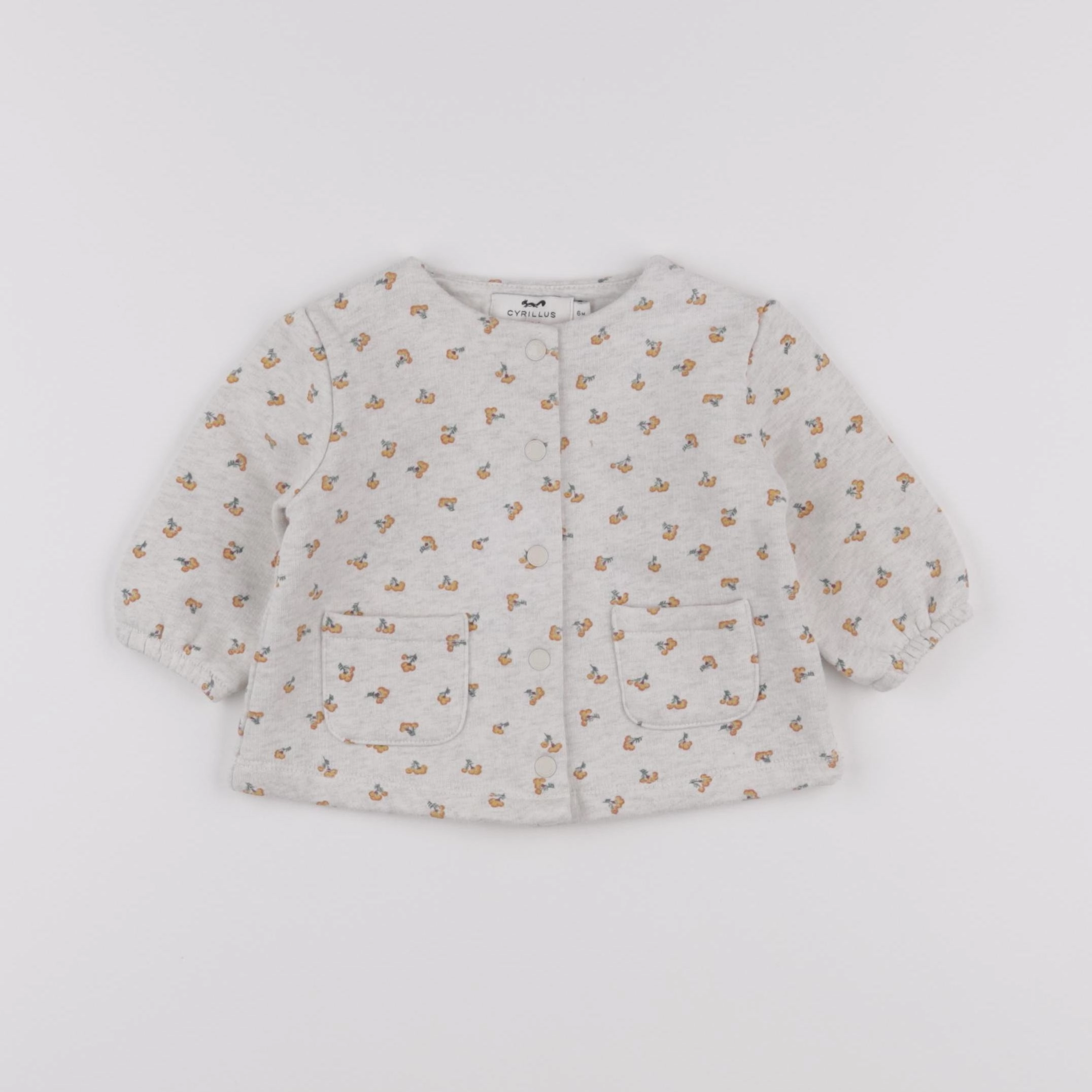 Cyrillus - gilet beige - 6 mois