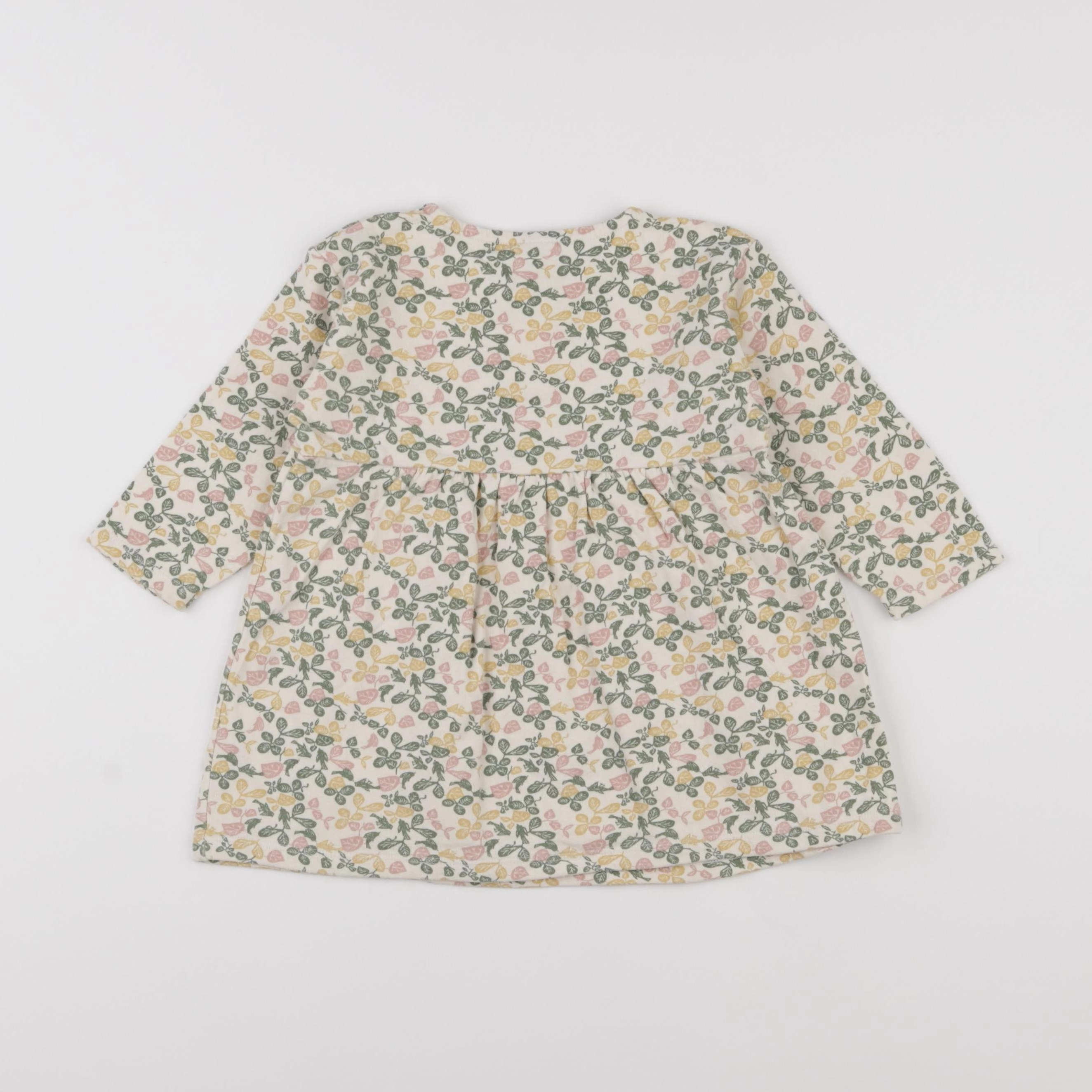 Petit Bateau - robe multicolore - 18 mois