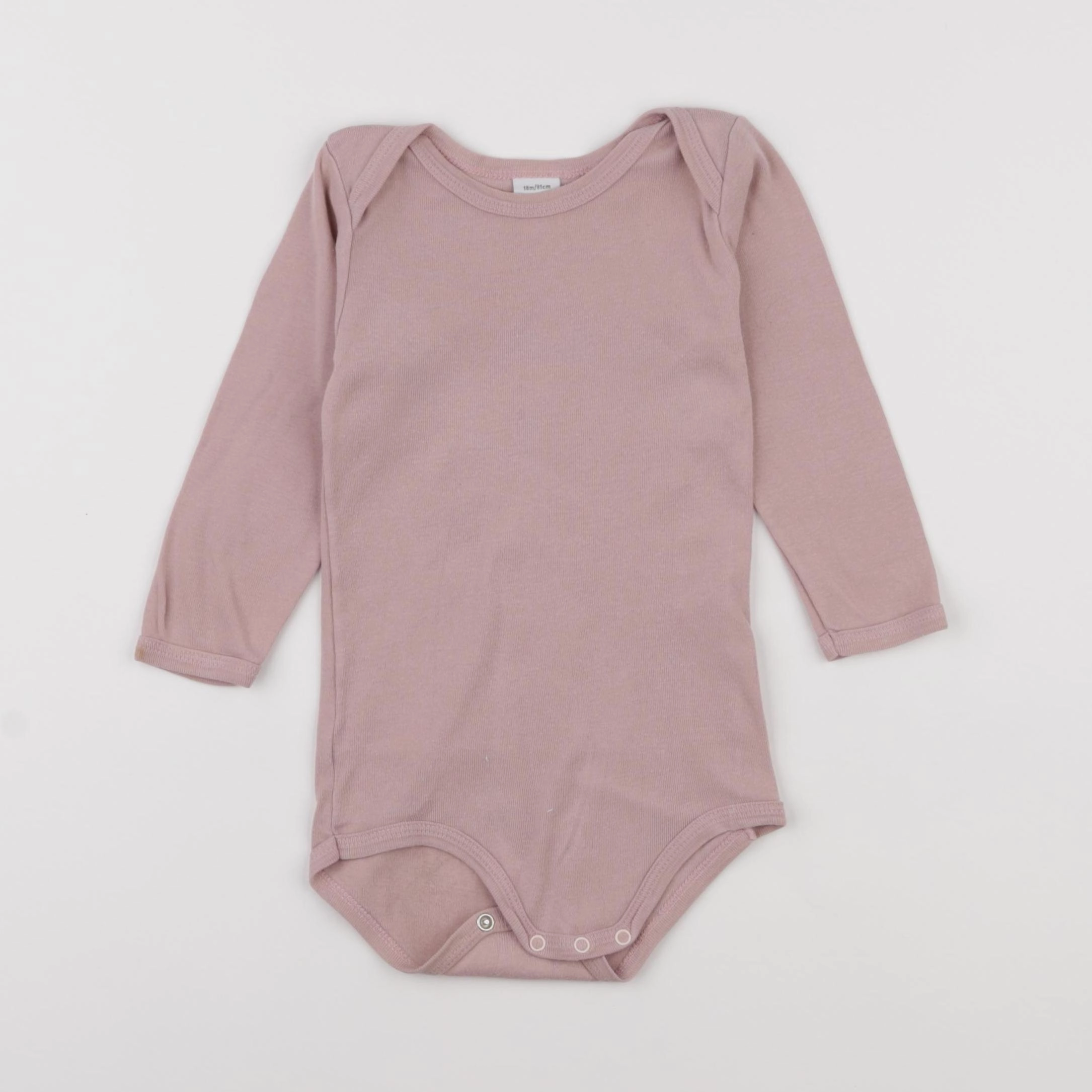 Petit Bateau - body rose - 18 mois